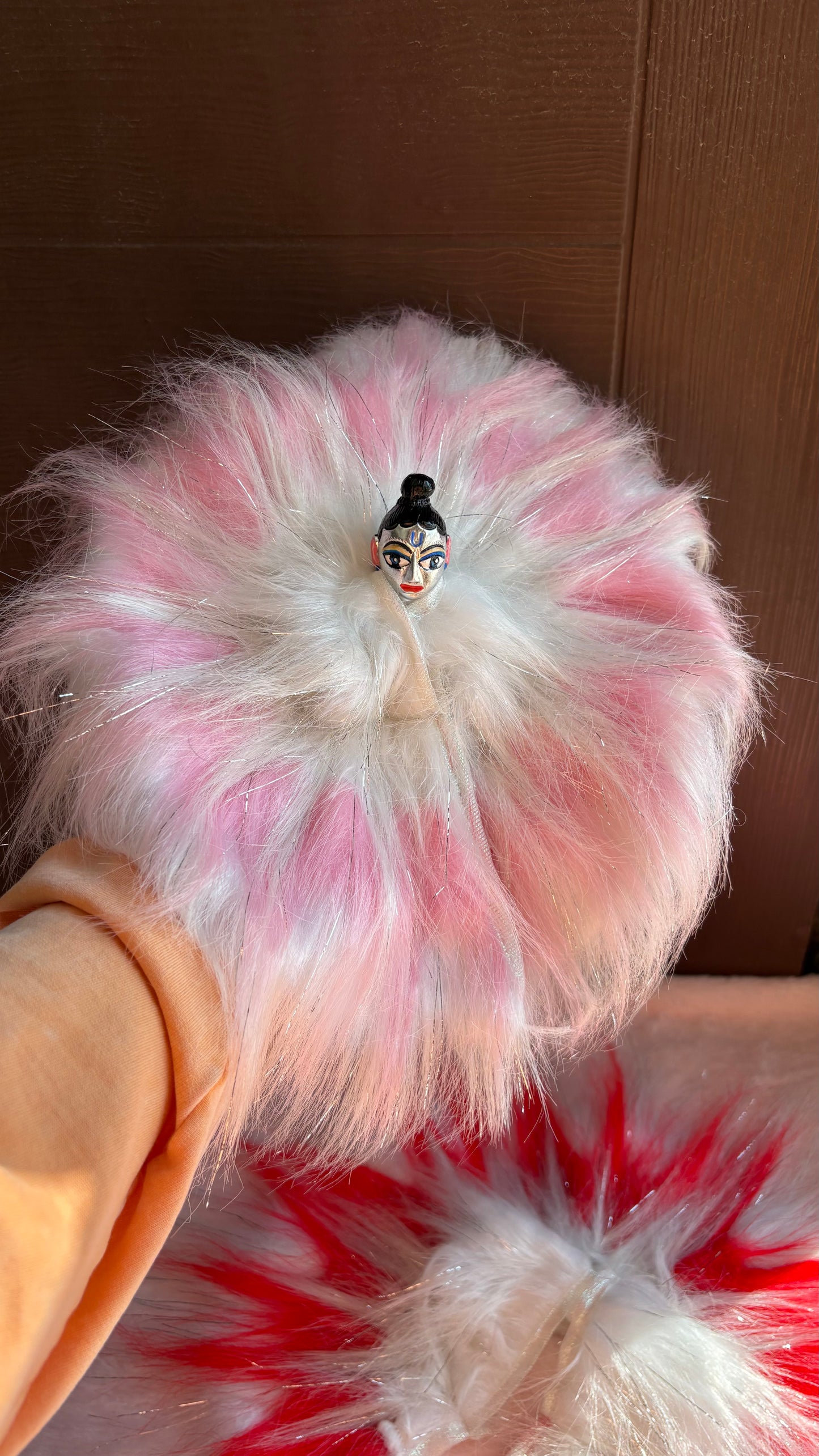 Shimmery Fur Special Frock (Size 3)