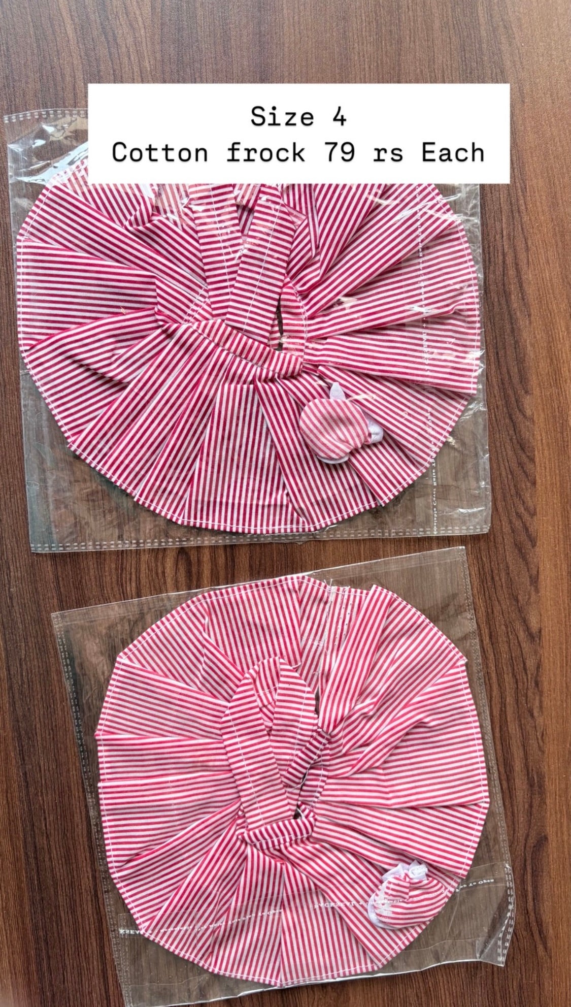 Cotton Frock Size 4