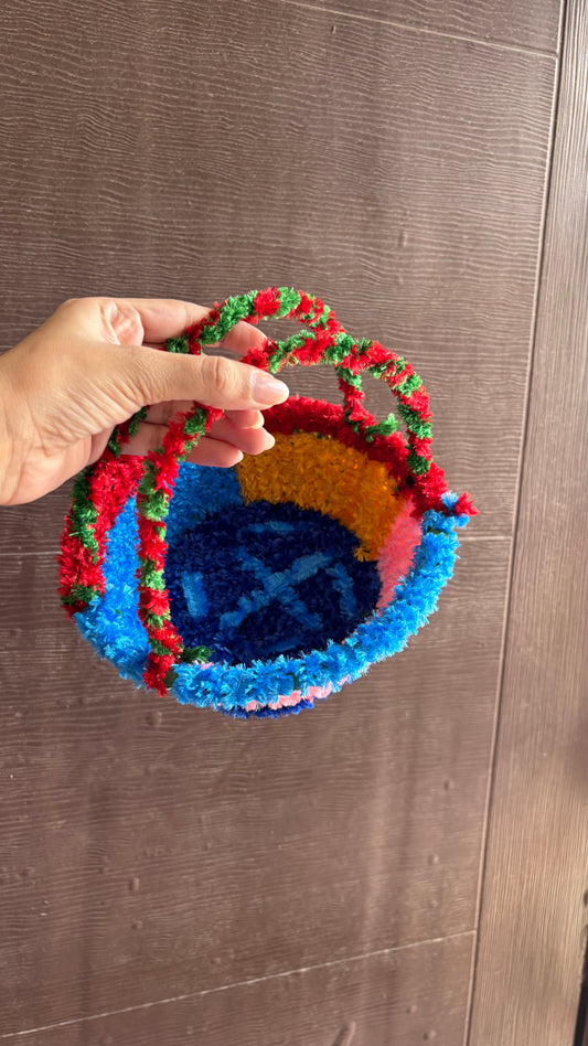 Furry Basket for ladoogopal