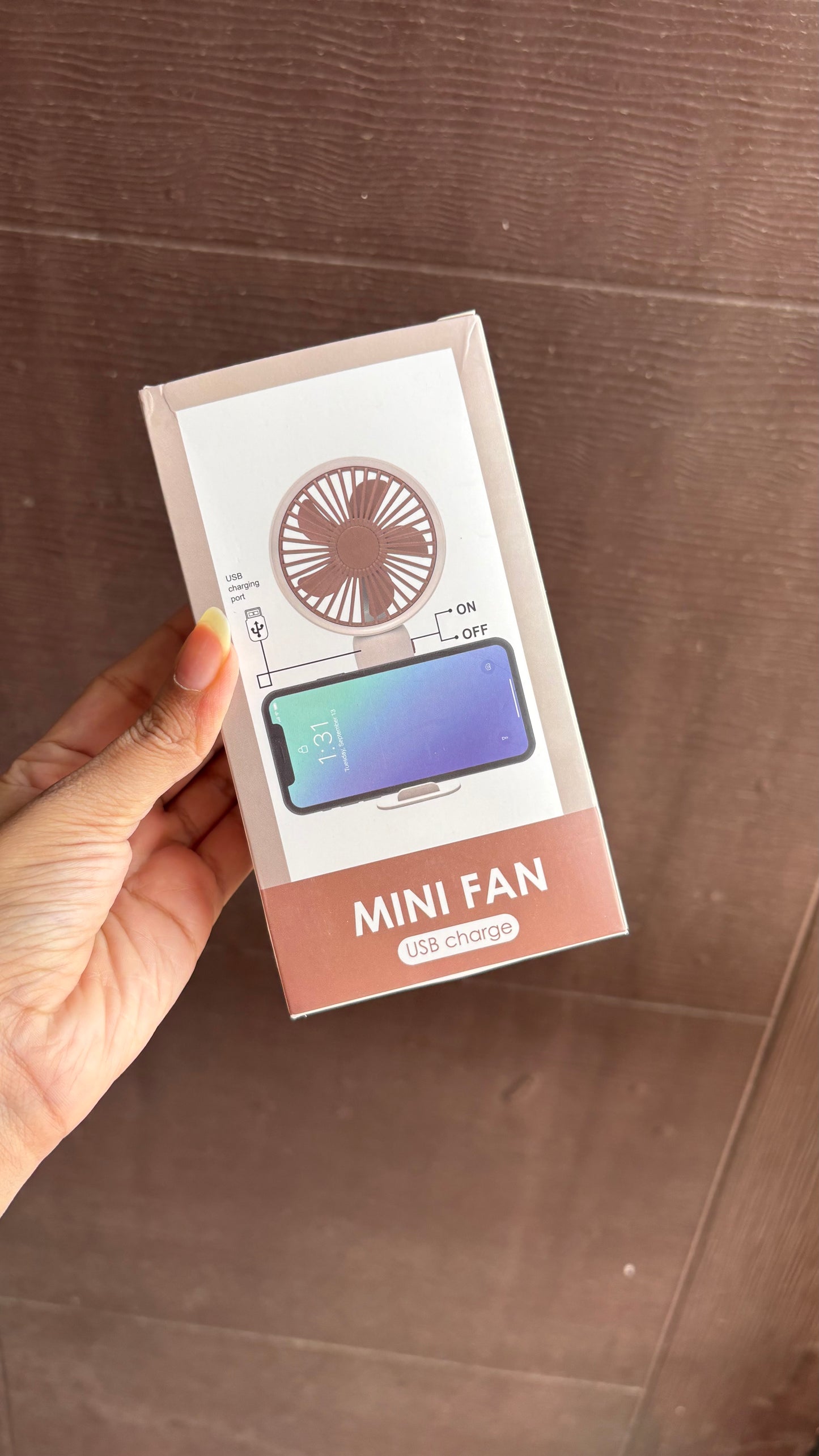 Mini Fan with Mobile Stand