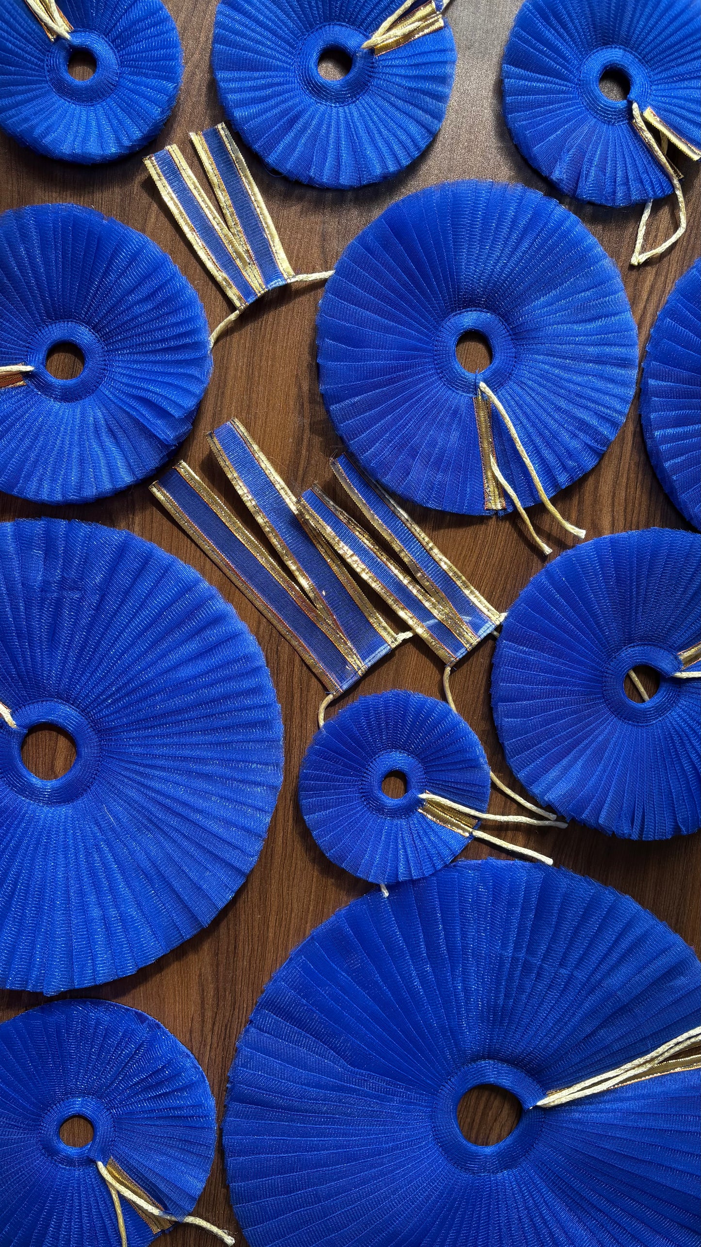 Royal Blue Frill Frock (Laddu gopal & Shree Radha Rani) 💙