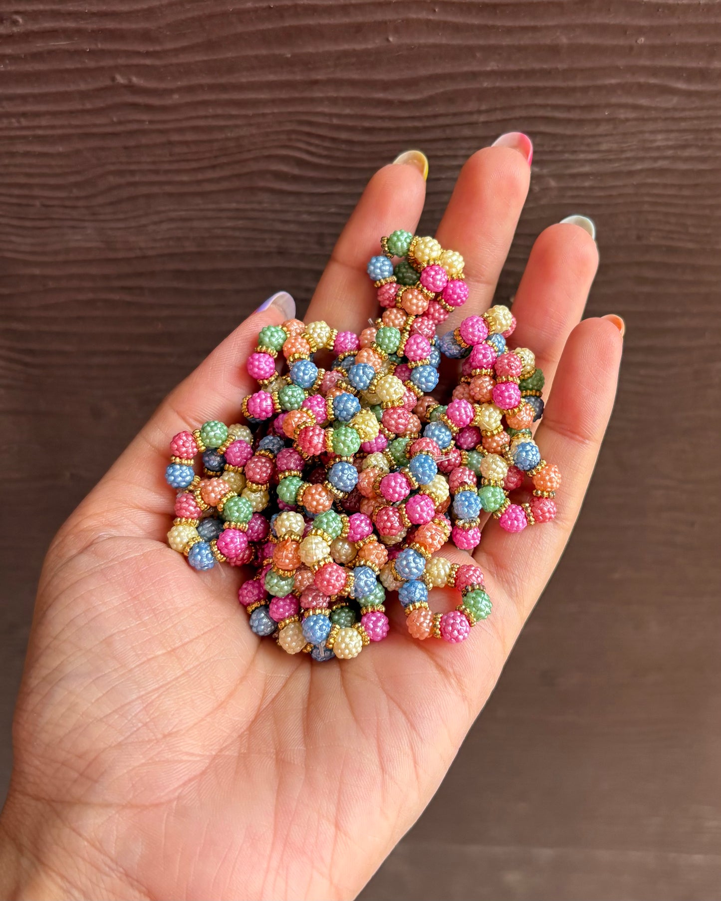 Berry Texture Elastic Bracelet (Size 0,1) S20🫐