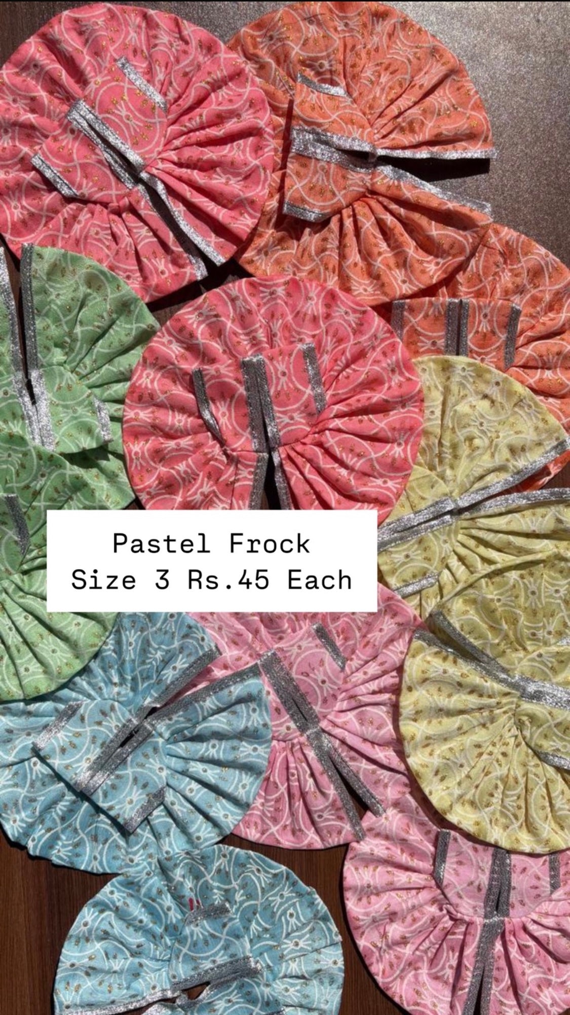 Pastel Frock Size 3