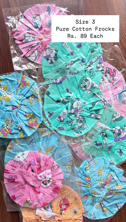 Cotton Frock Size 4