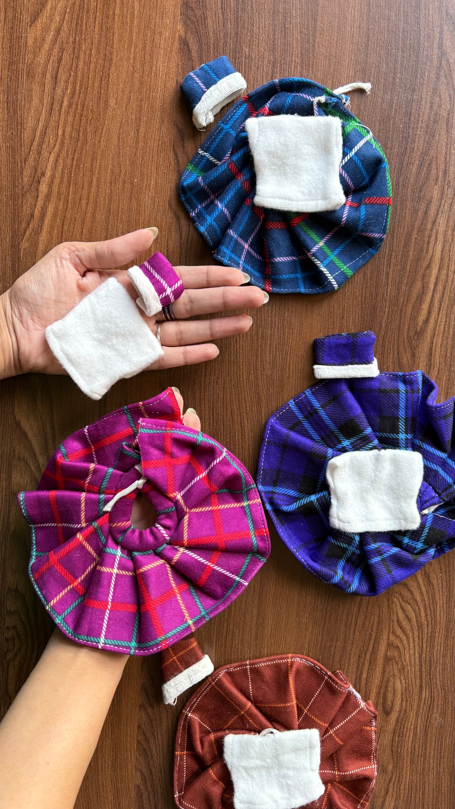 Check Frocks ( Premium Warm ) Super Soft Size 6