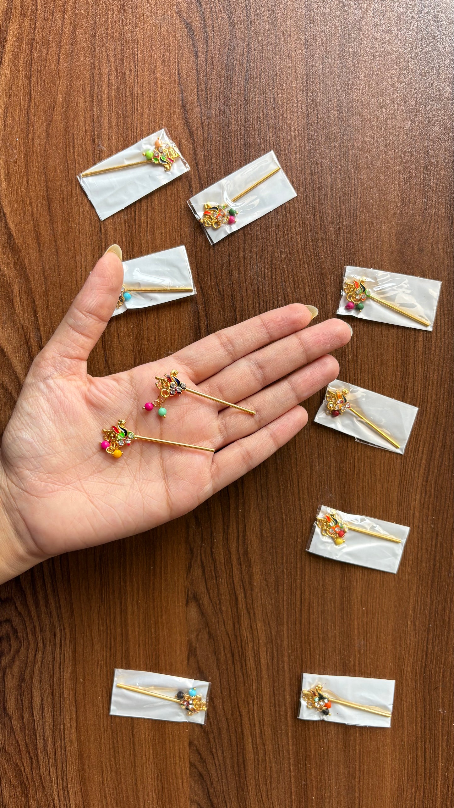 Radhe Peacock Bansuri Medium D4