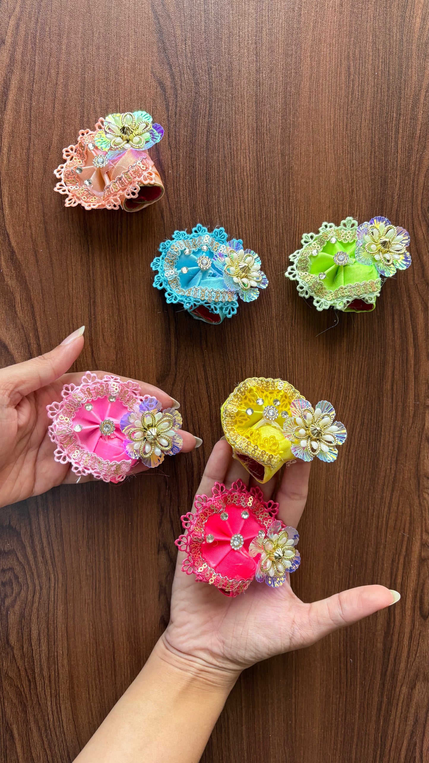 Beautiful Lace Pagdi Size 2