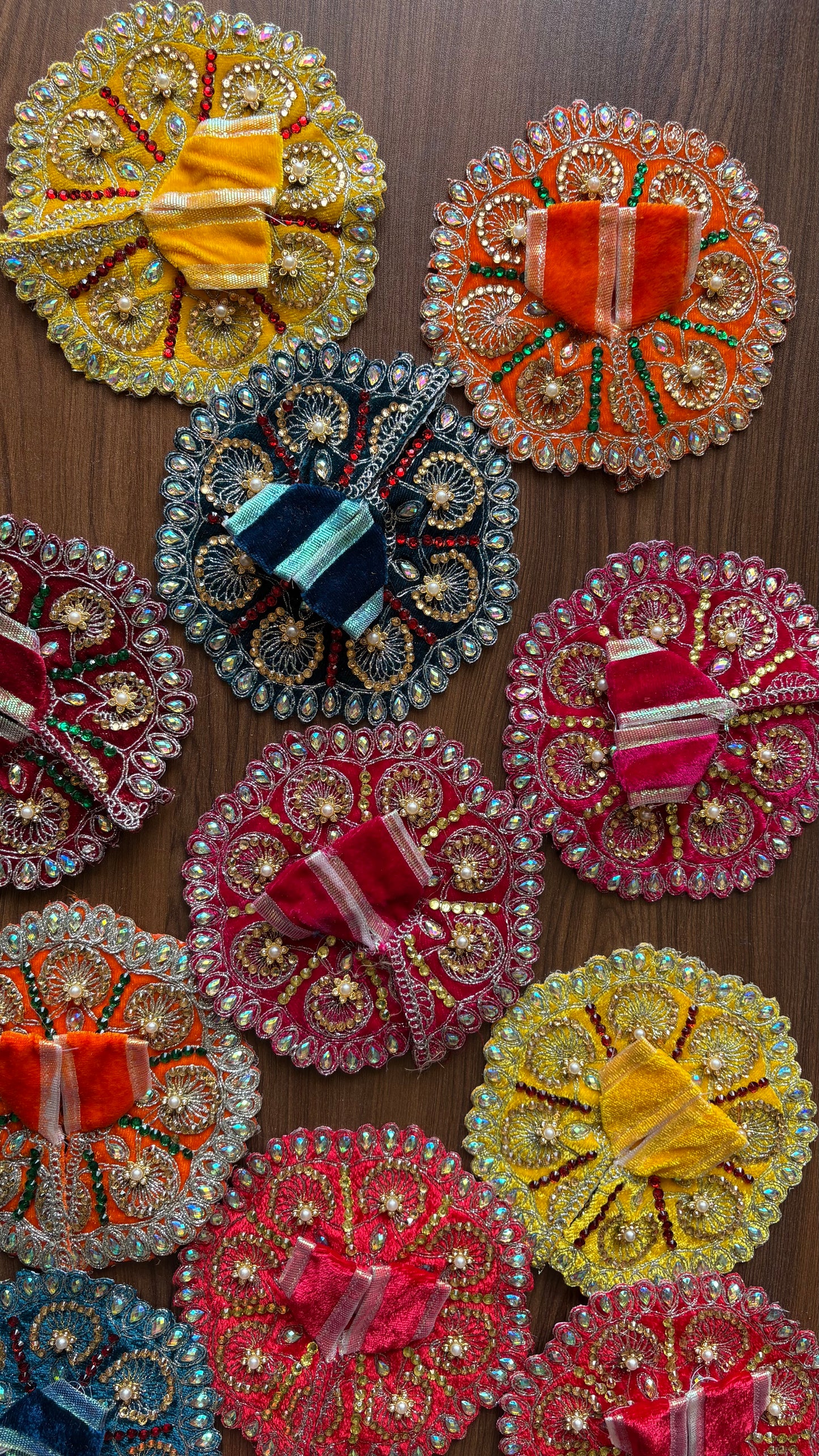 Stone Velvet Designer Frock Size 1