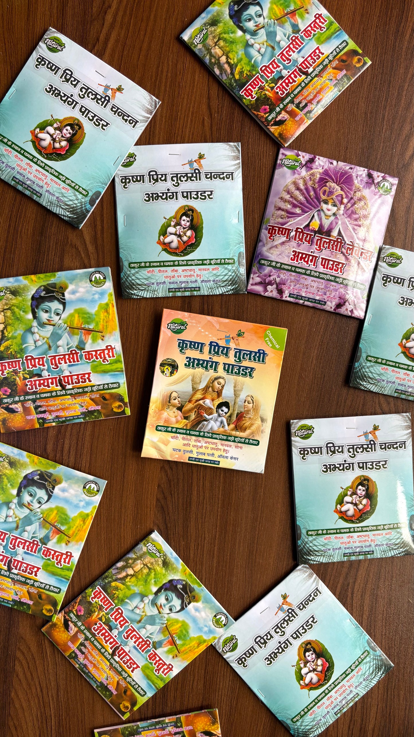 Abhyang Powder Packets , for Bath & Shine✨