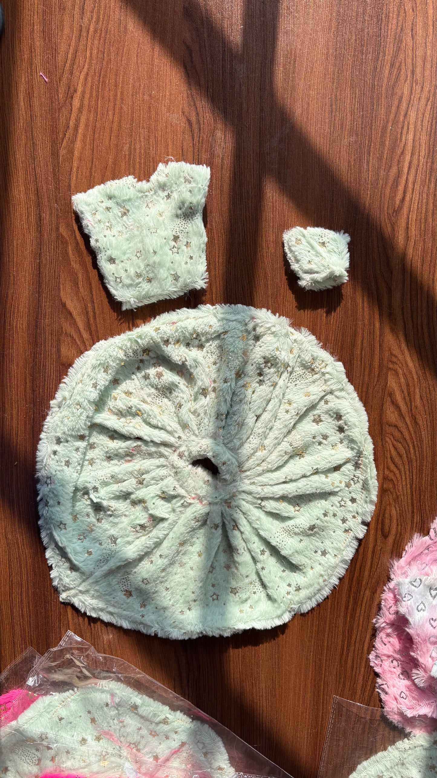 Foiled Fur Frock (Size 6)