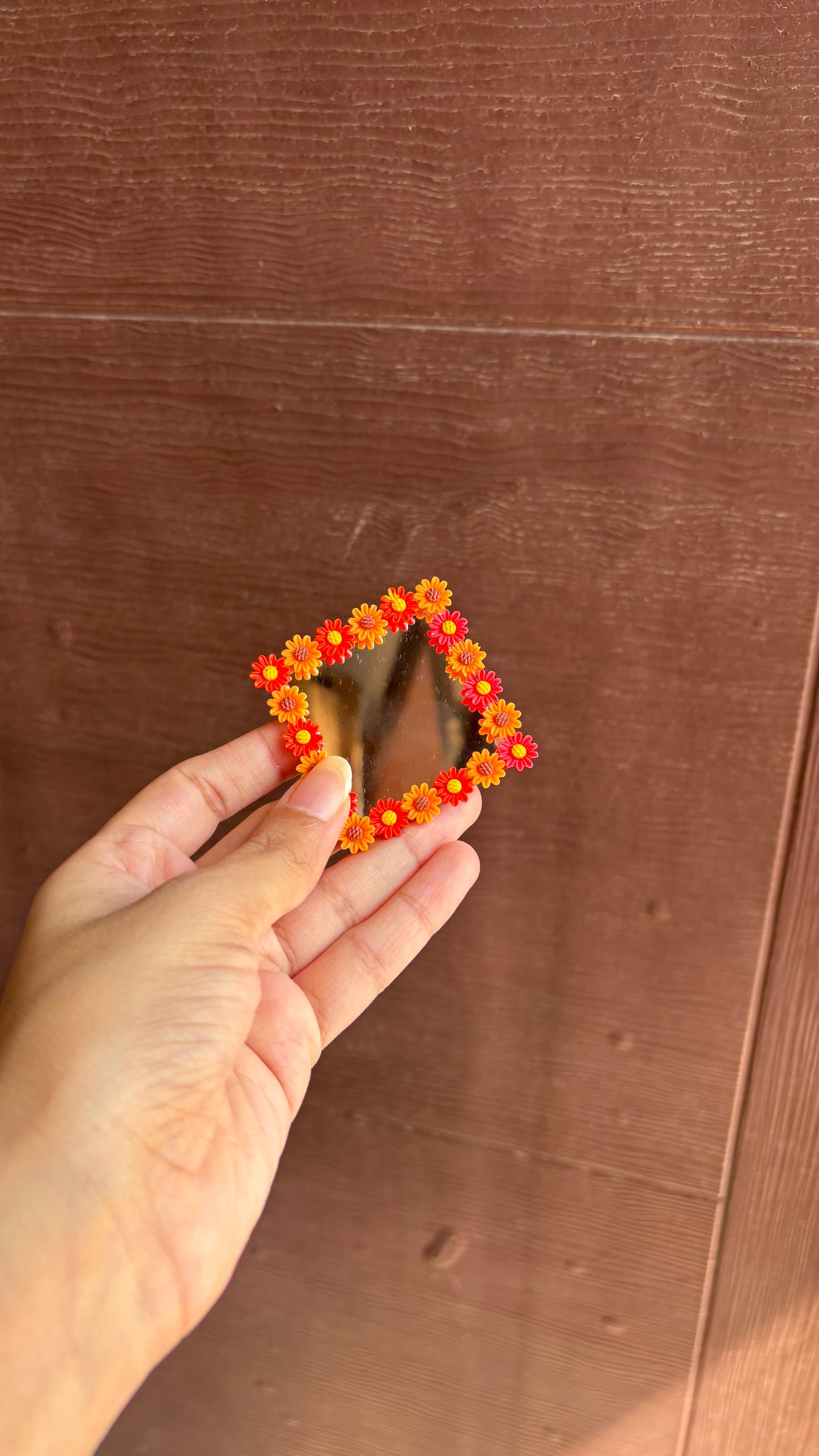 Mirror Square Floral D6