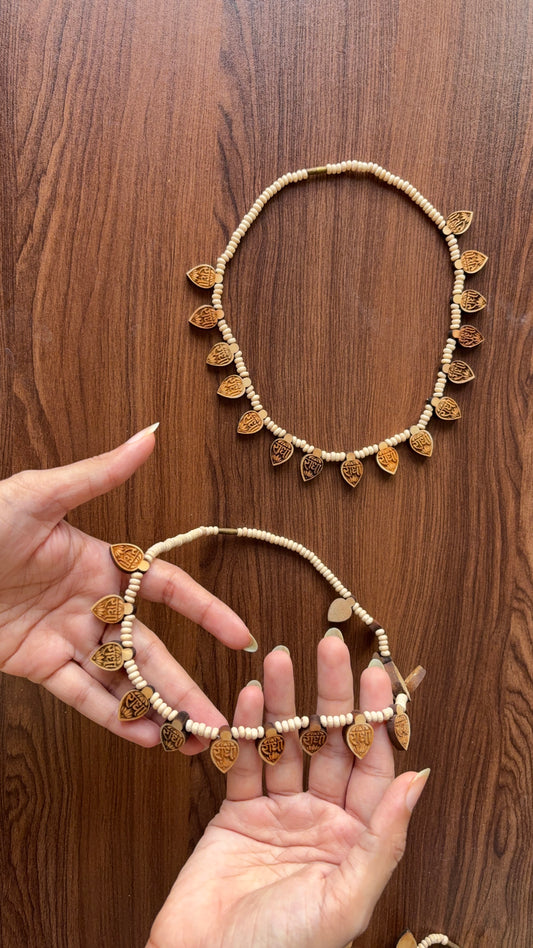 Big Radha Tulsi mala -Vrindavan Original Mala  (for Humans) D101
