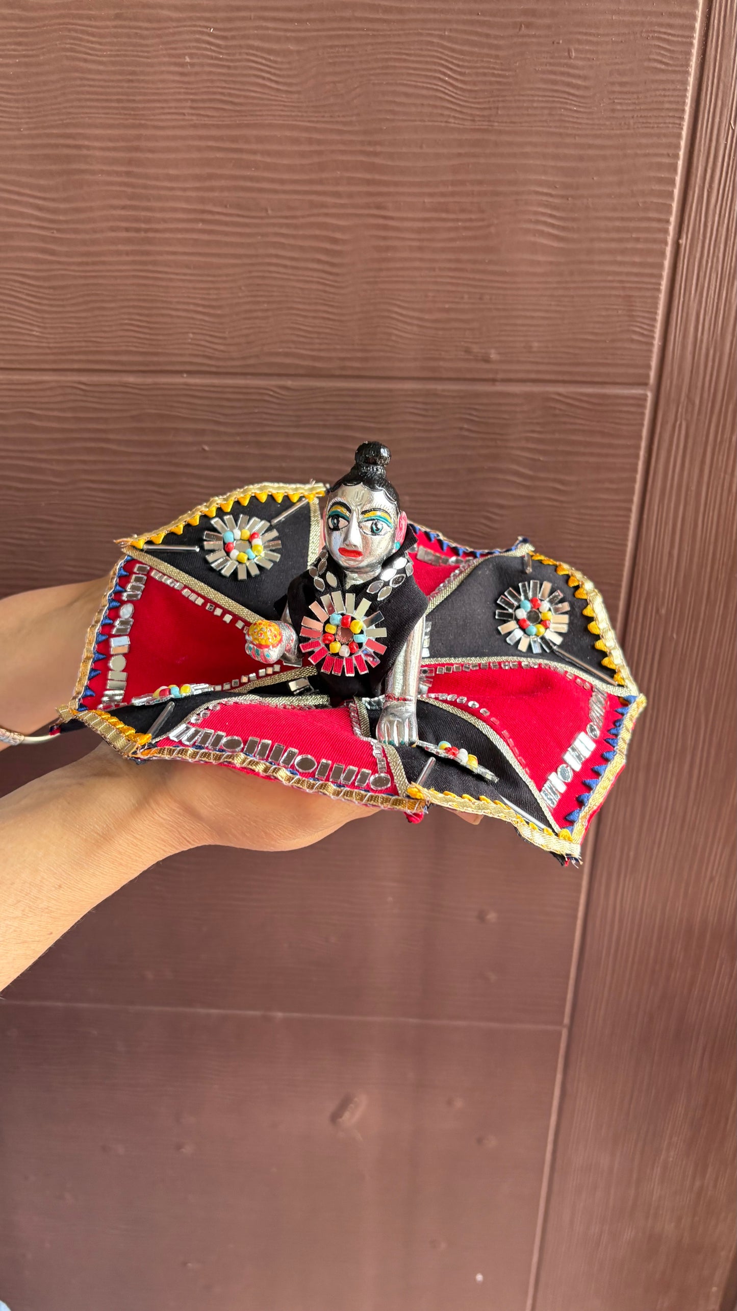 Red Navratri / Garbha Handmade Dress (Size 5) Tanya’s Special ❤️ “Baby Soft Fabric”