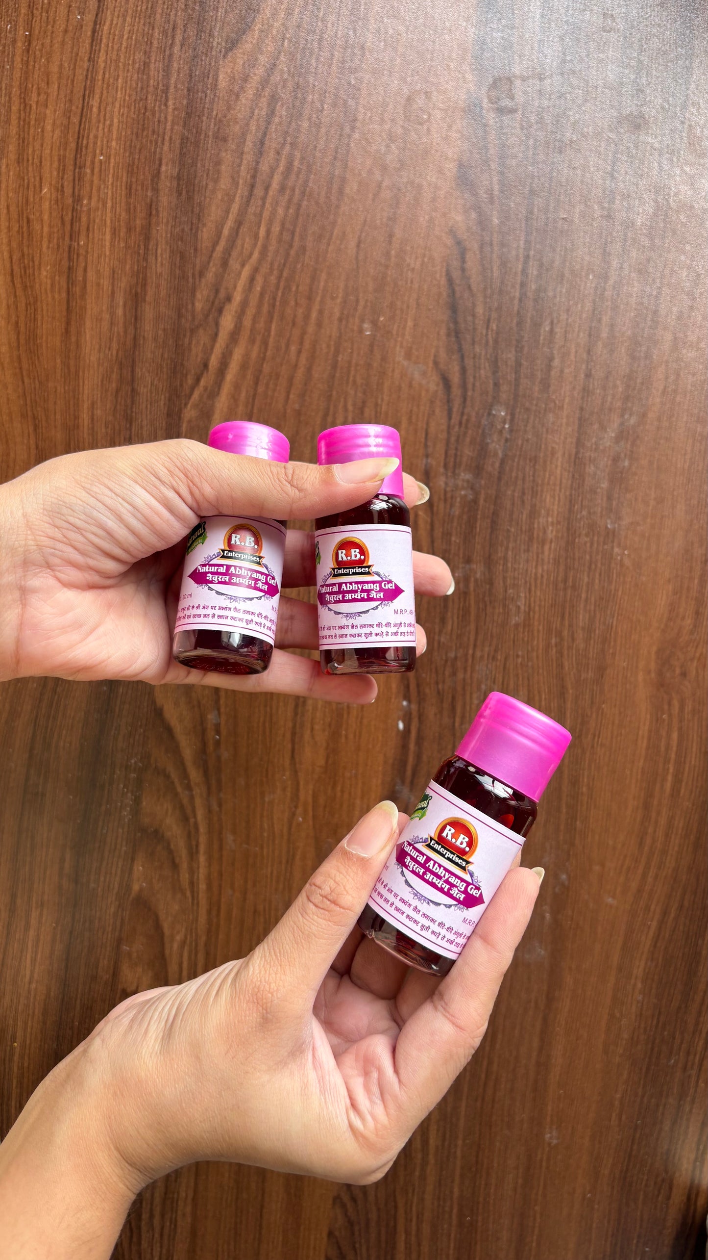 Abhyang Gel for Shine ✨ (Natural)