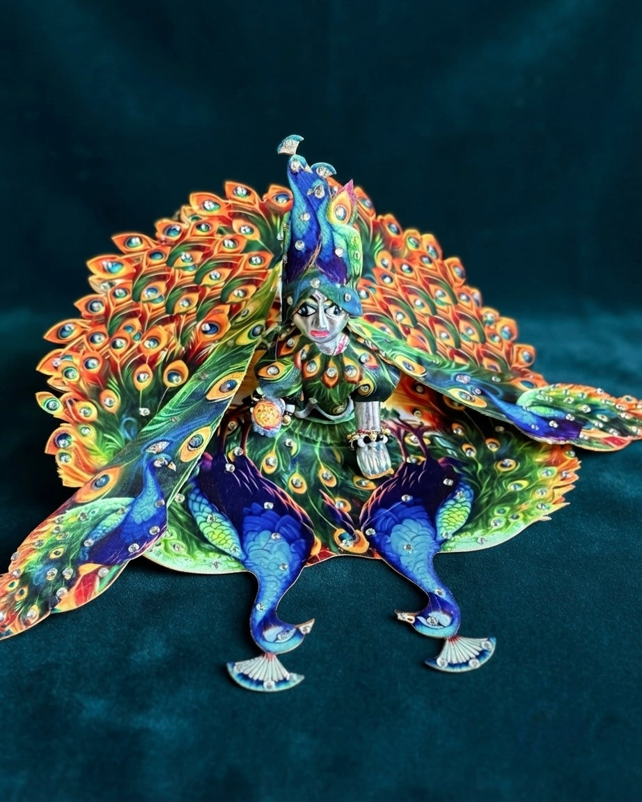 Mayur Peacock 3D Print Collection ( 4 pc Set)