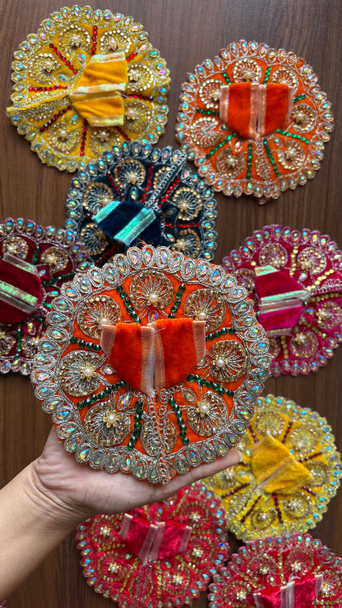 Stone Velvet Designer Frock Size 1