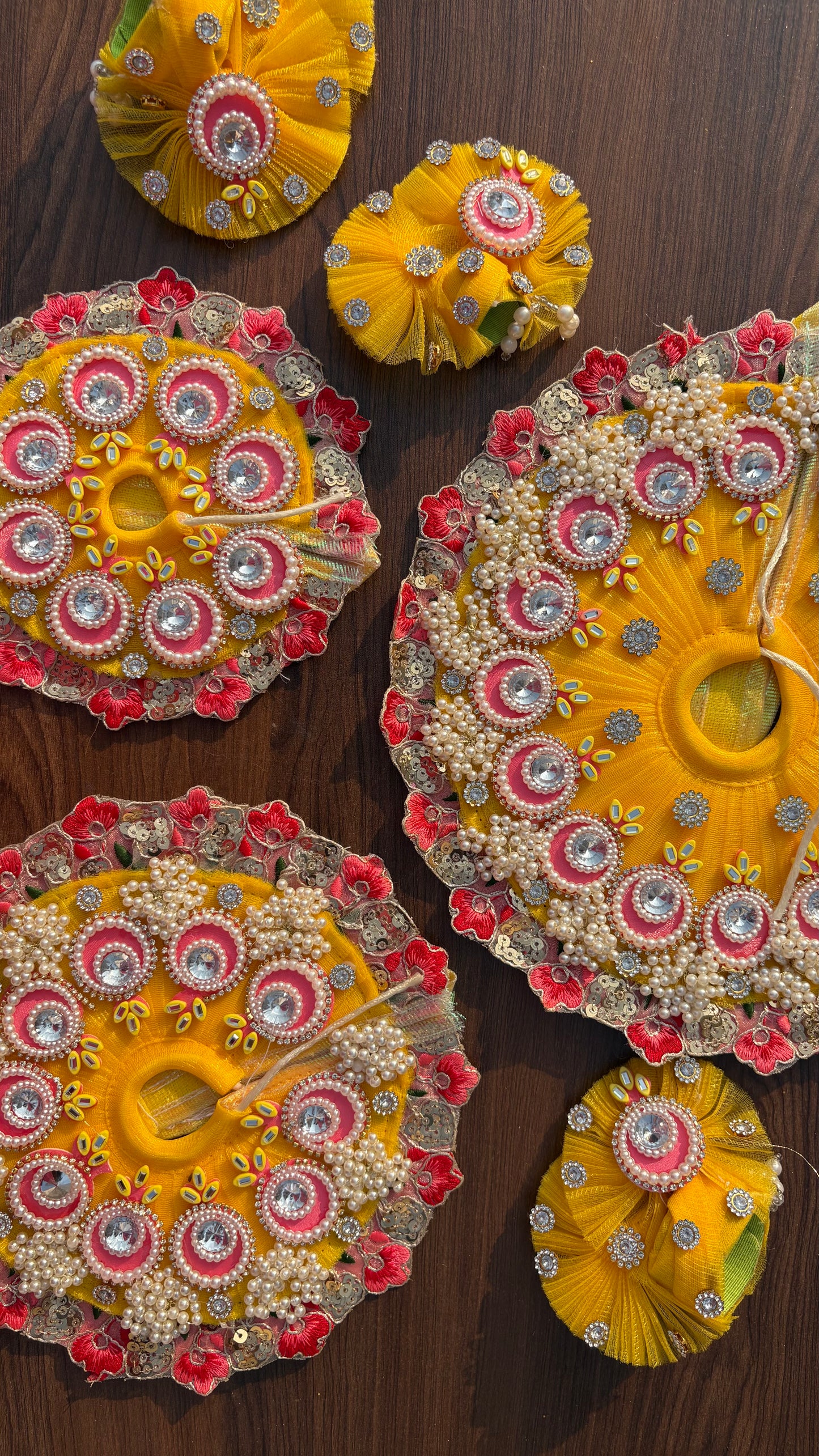 Yellow Designer Poshak with Pagdi (Kanha’s favorite Color) Size 5