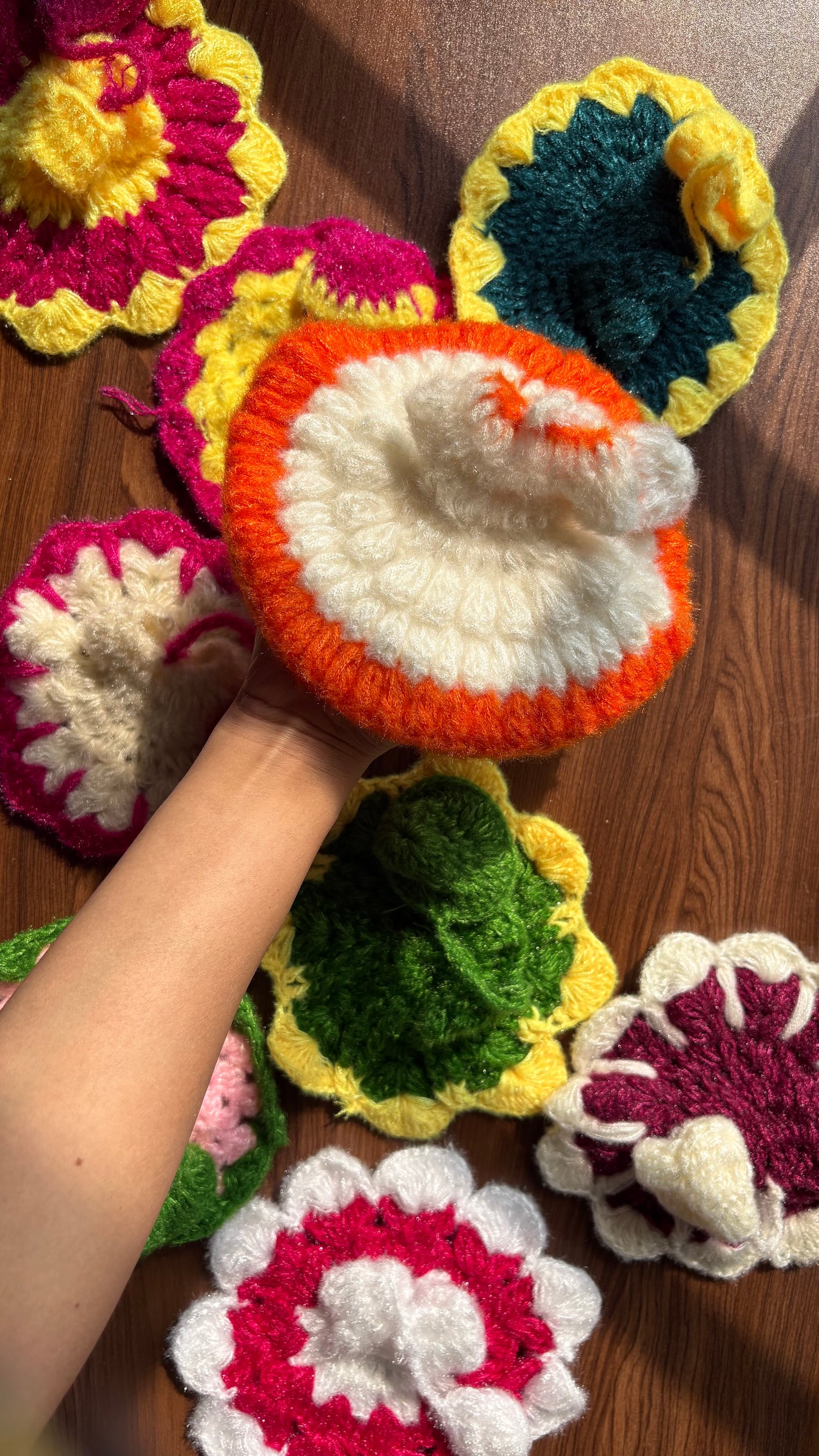 Crochet Frock with cap Size 3&4