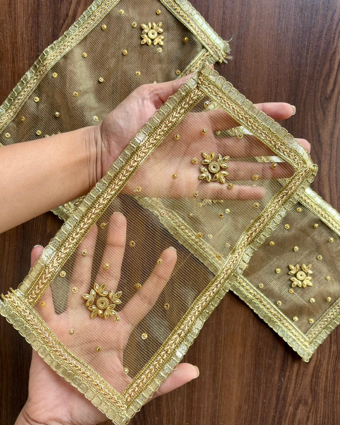 Golden Net Chunni (Radha Rani)