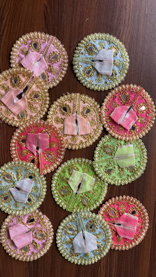 Pastel Circle Designer Frock Size 0