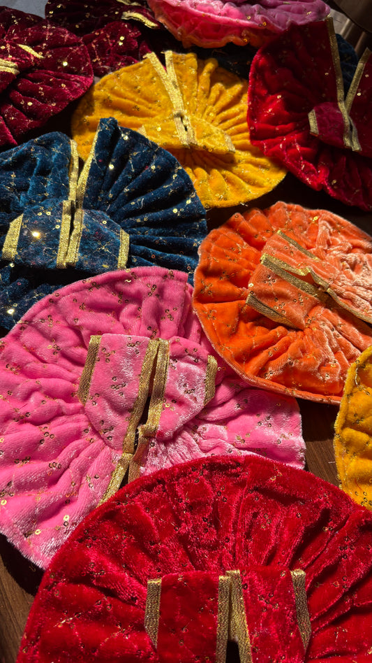 Shyam Sundar Designer Velvet Dress (Size 4)