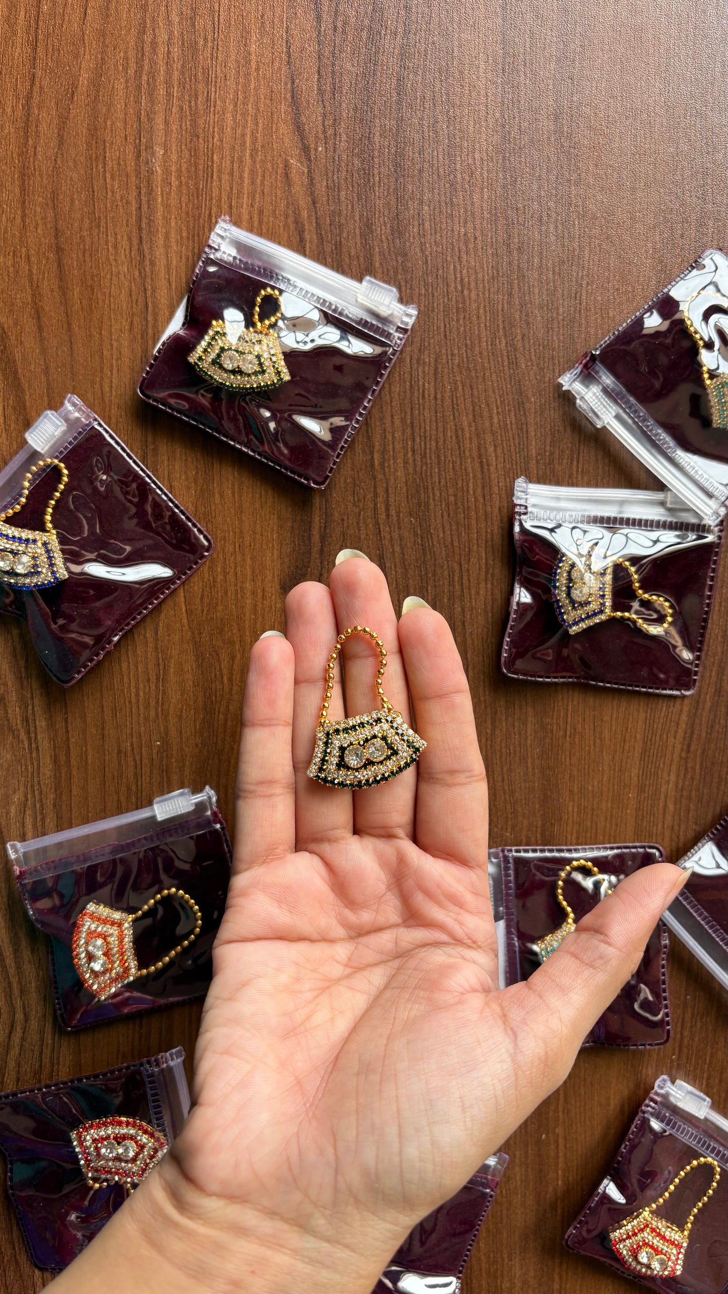 Premium Purse (Zircon bag for Laddu & Radha rani)