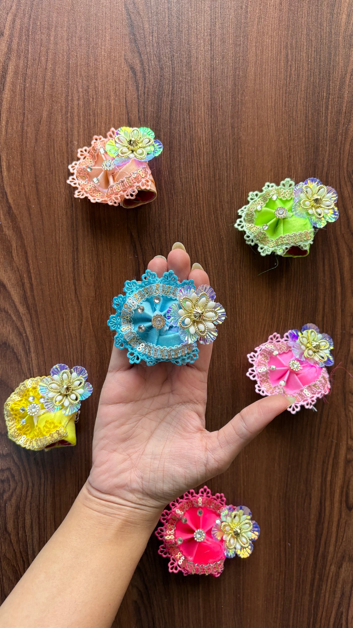 Beautiful Lace Pagdi Size 2