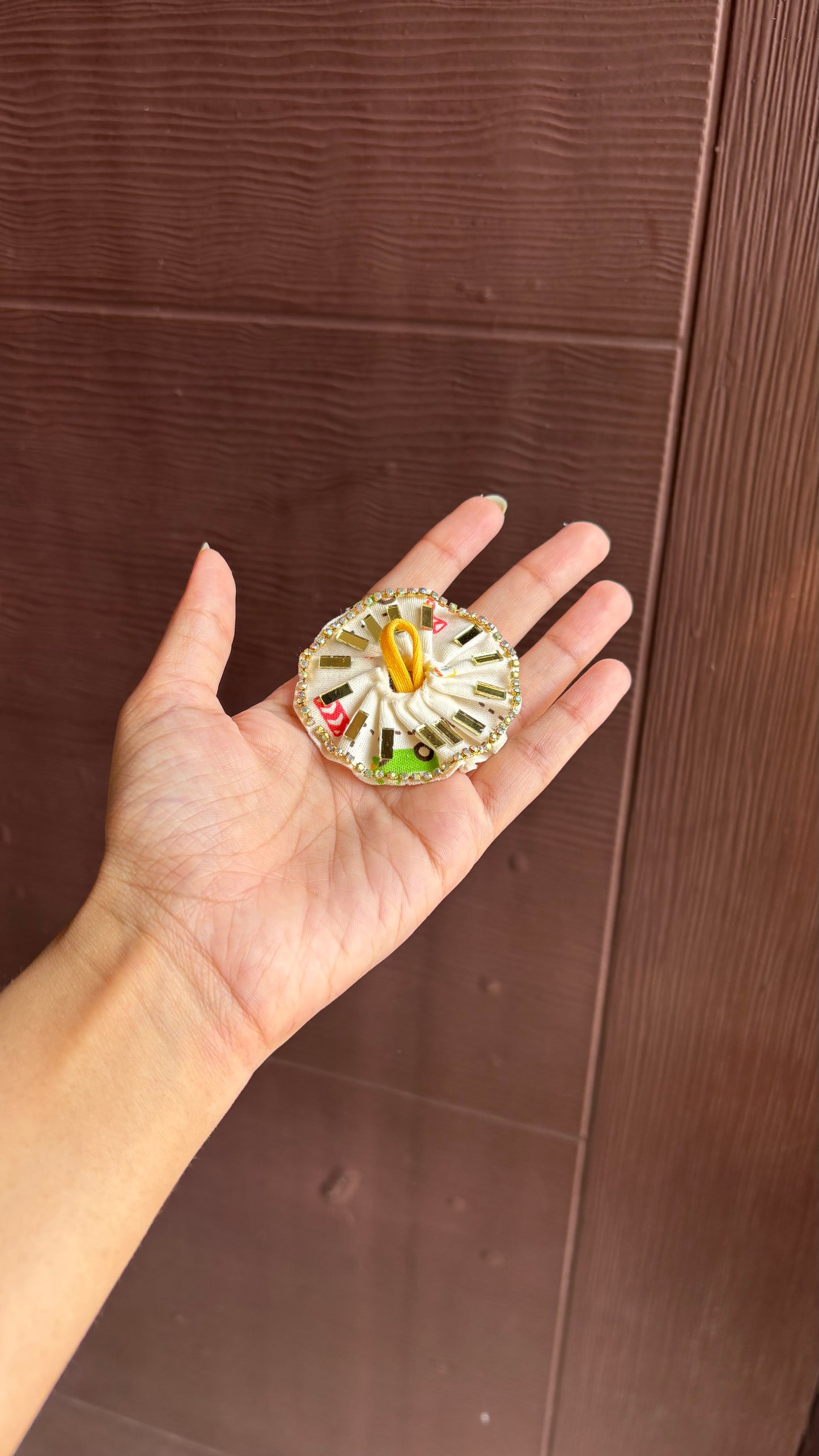 Yellow Clock Gopu Frock 💛