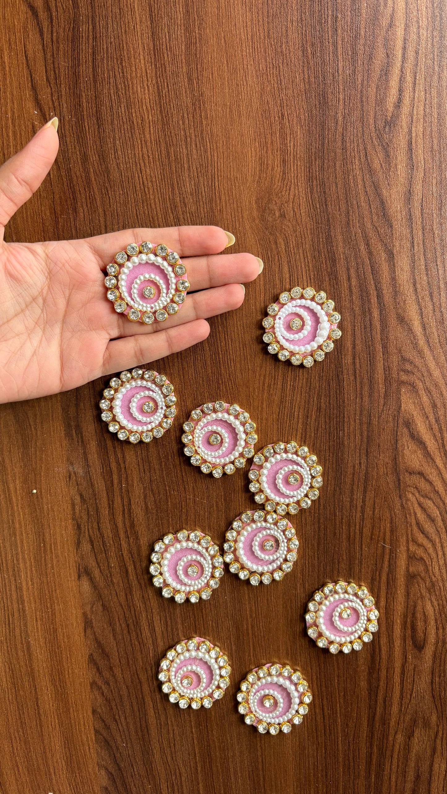 Baby Pink Circles (Pack of 10 Pieces)