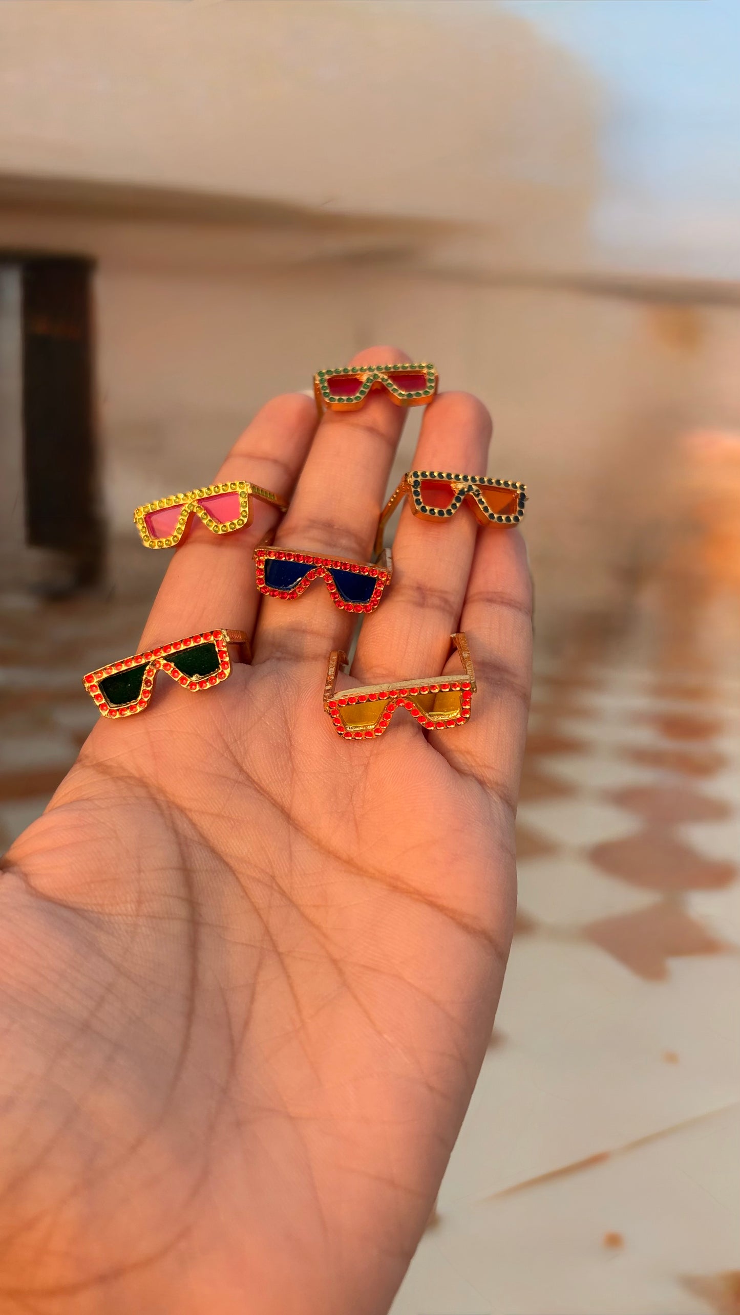 Laddu Gopal Designer Dotted Chashma Size 1,2,3 D402