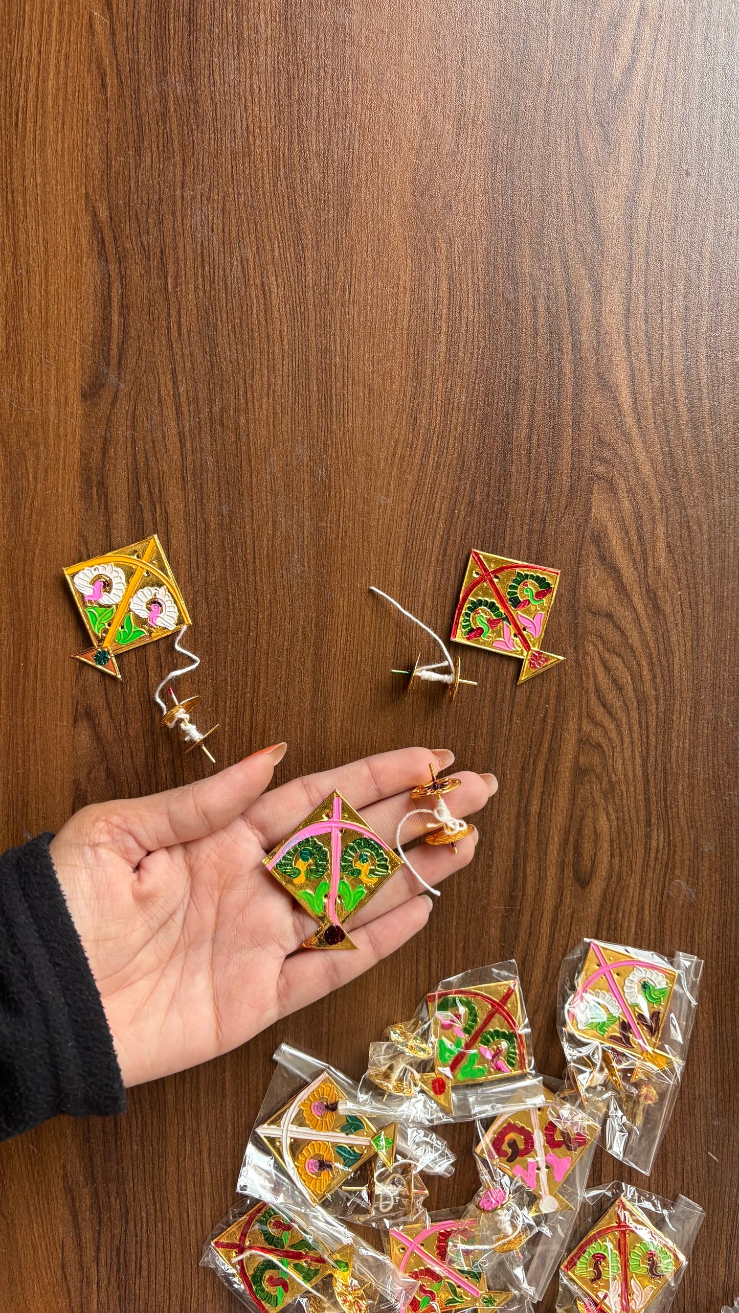 Metal Kite & charkhi for Ladoogopal