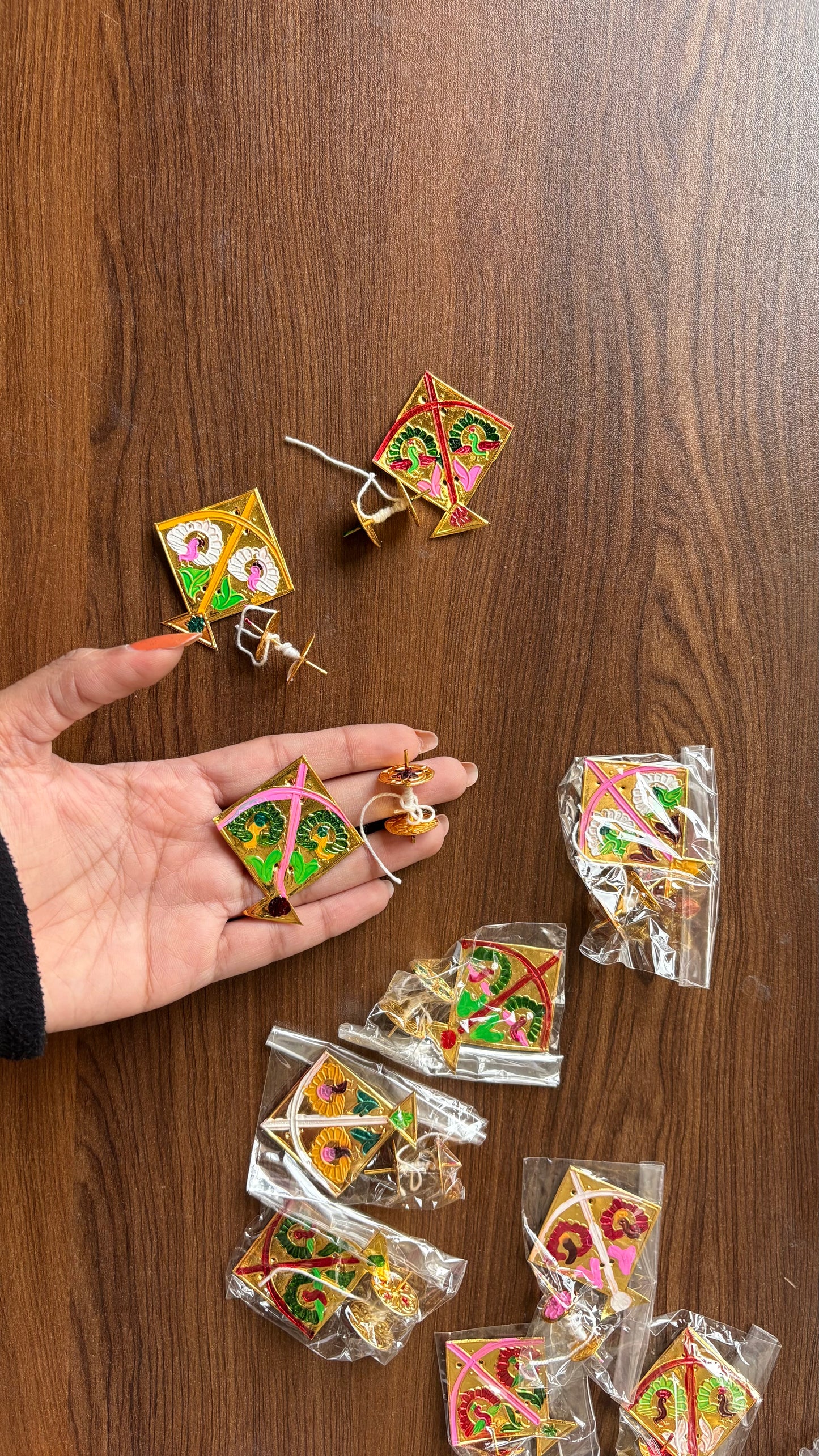 Metal Kite & charkhi for Ladoogopal