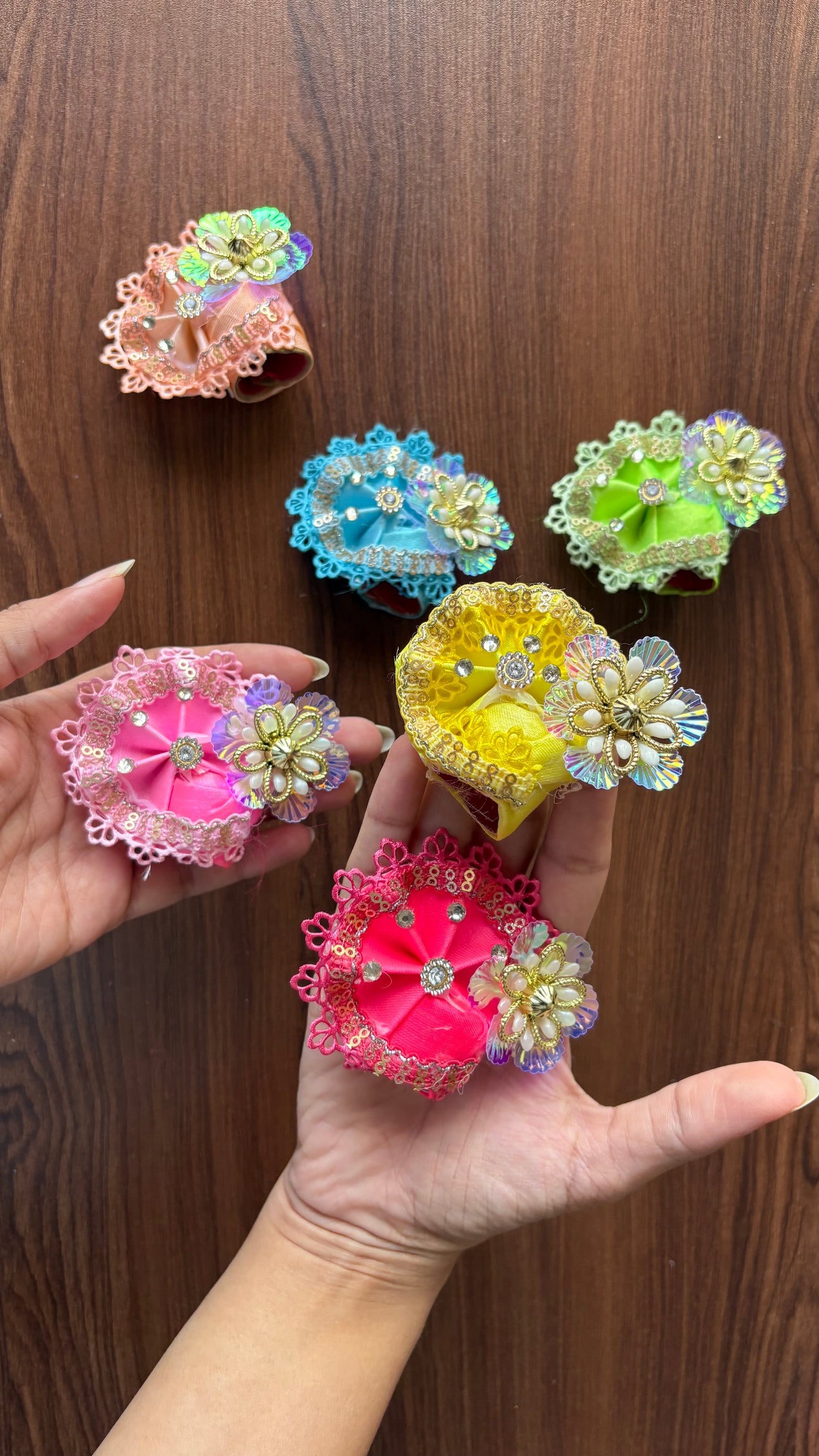 Beautiful Lace Pagdi Size 2