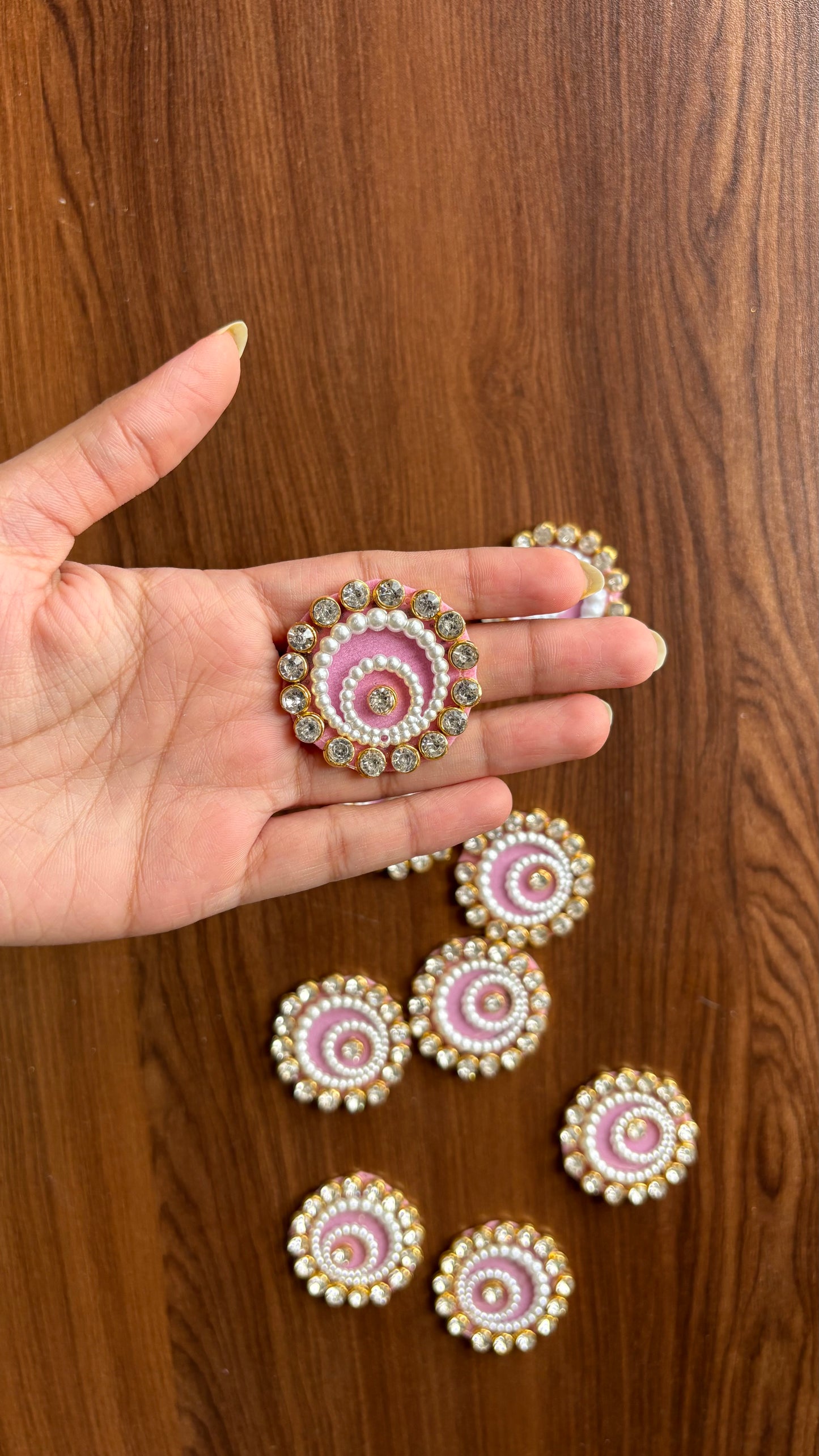 Baby Pink Circles (Pack of 10 Pieces)