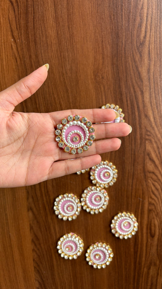 Baby Pink Circles (Pack of 10 Pieces)