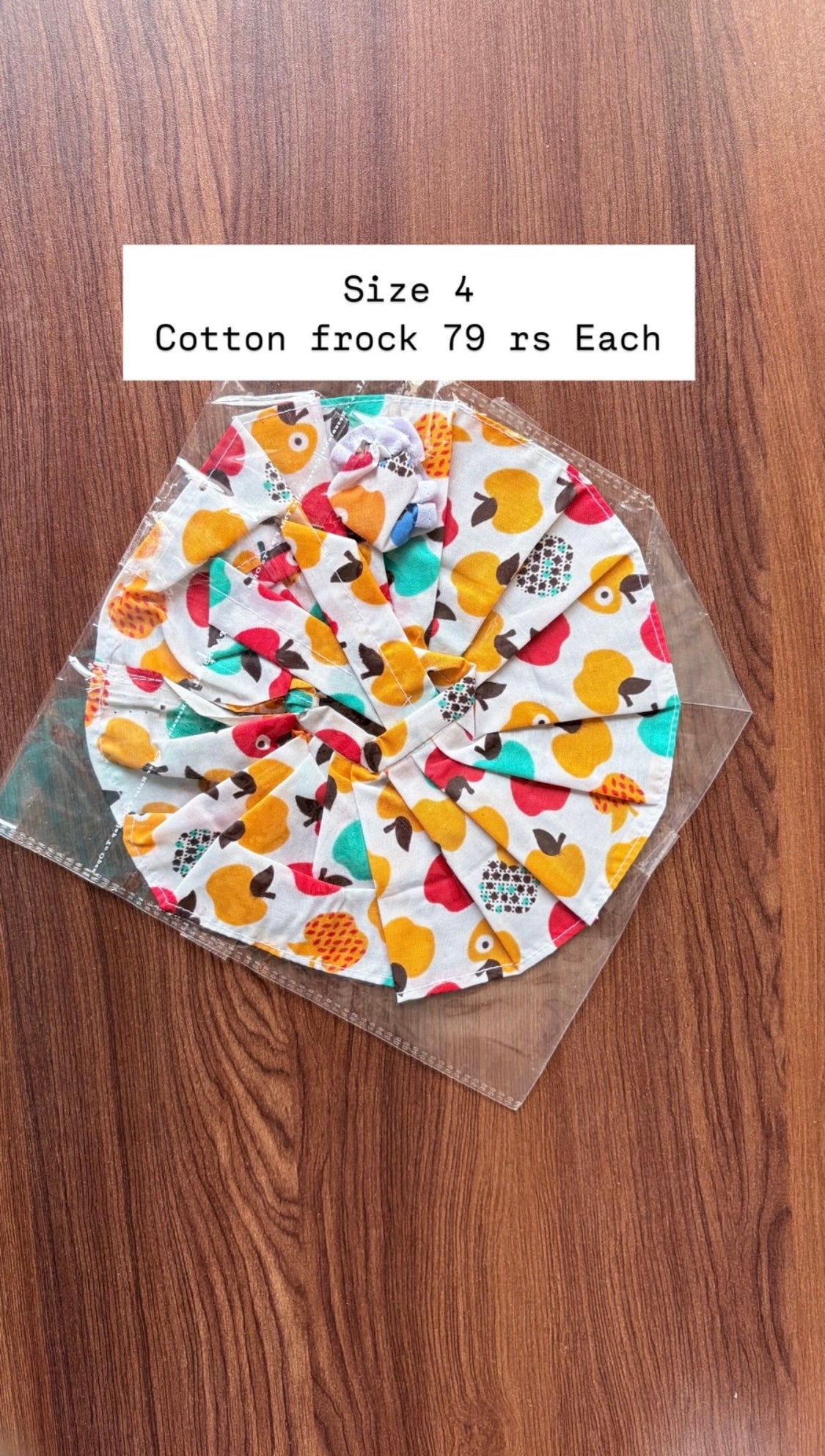 Cotton Frock Size 4