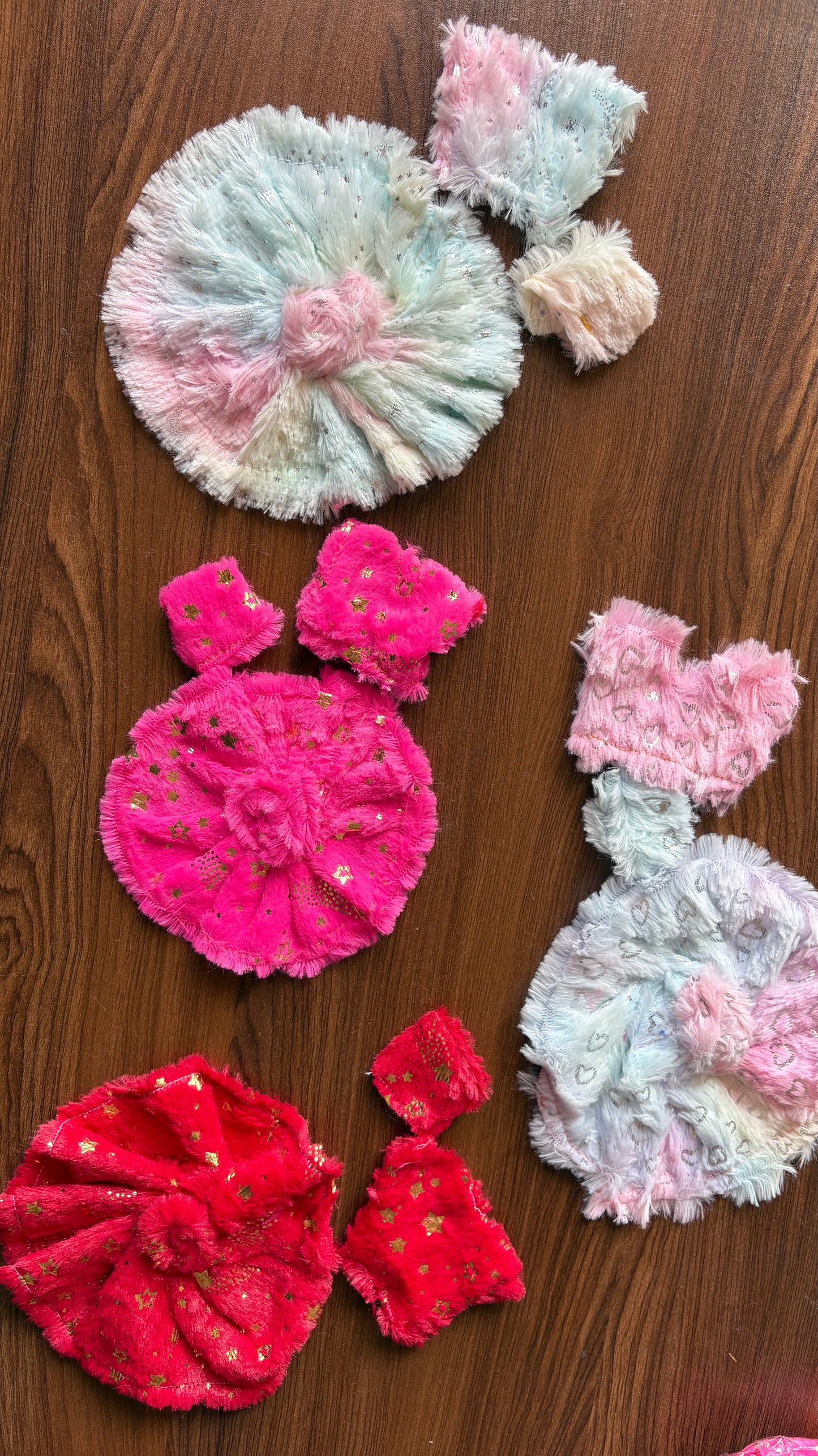 Foiled Fur Frock (Size 6)