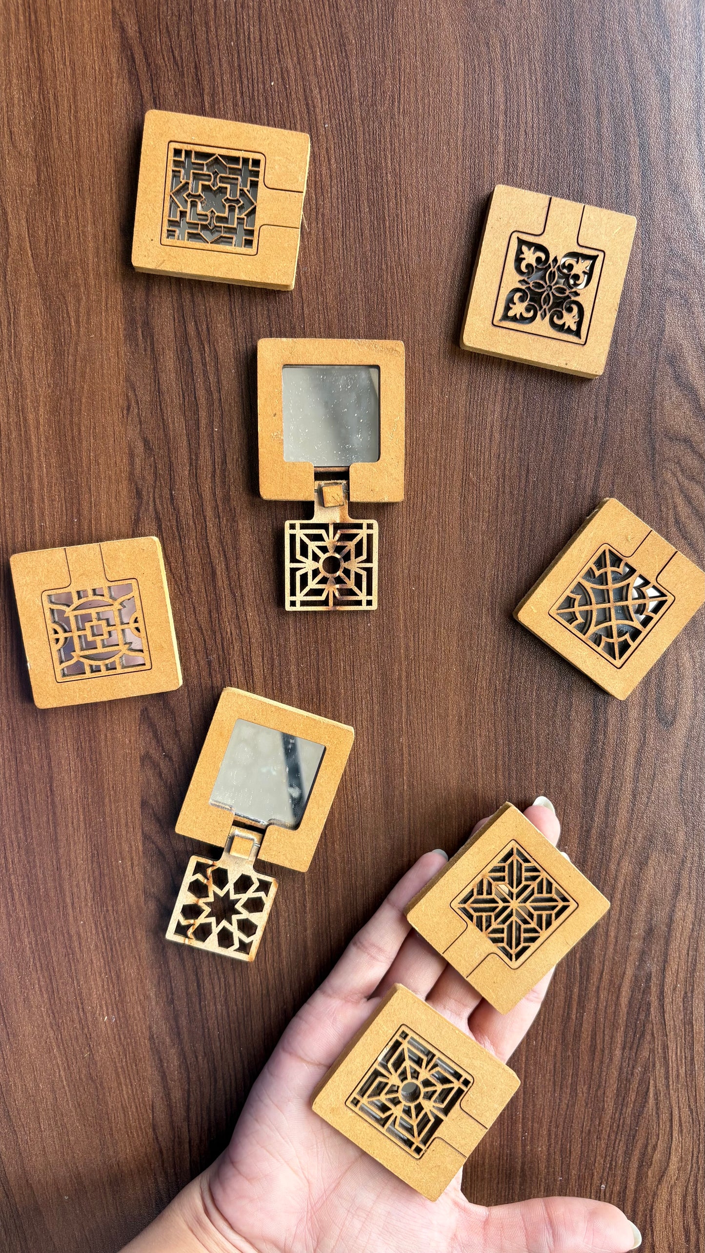 Wooden Mirror 1 piece