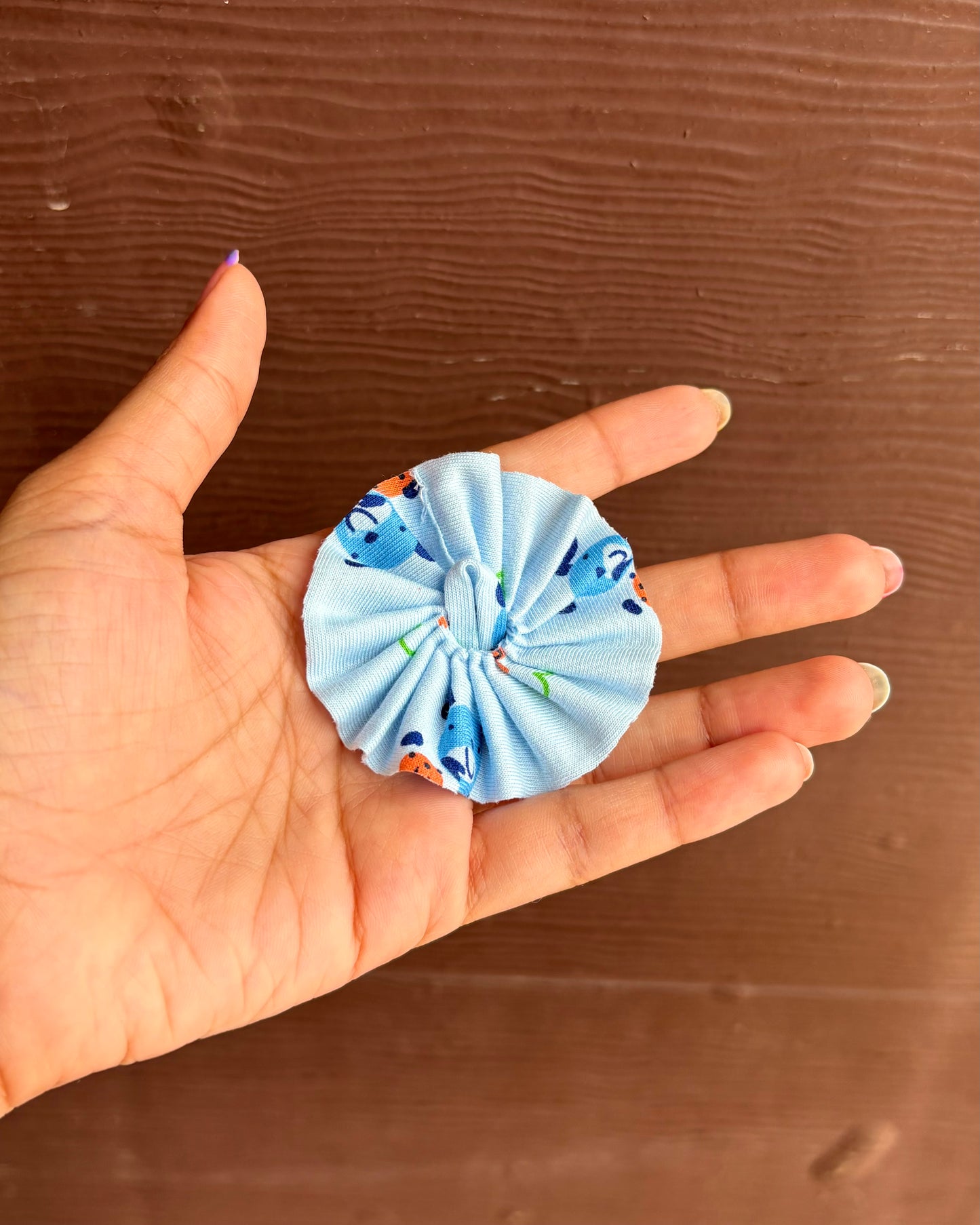 Baby Blue Frock for Gopu 🧸☔️