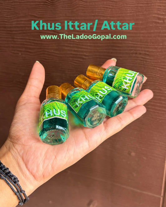 KHUS Ittar (Original Kannauj Attar) (Big bottle as shown)