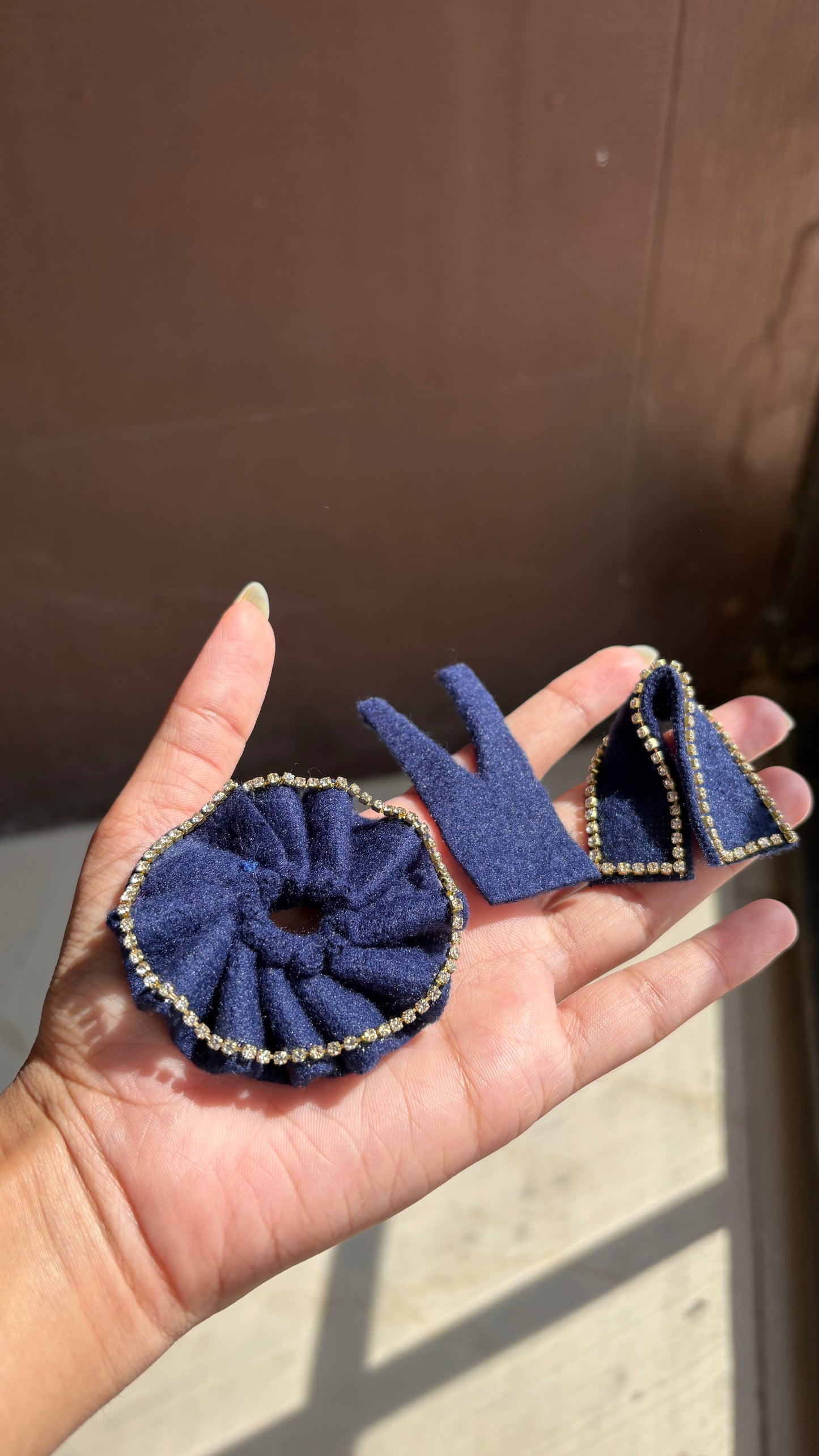 Winter Frock -Tich Button Size 00 With Shawl (Handmade)