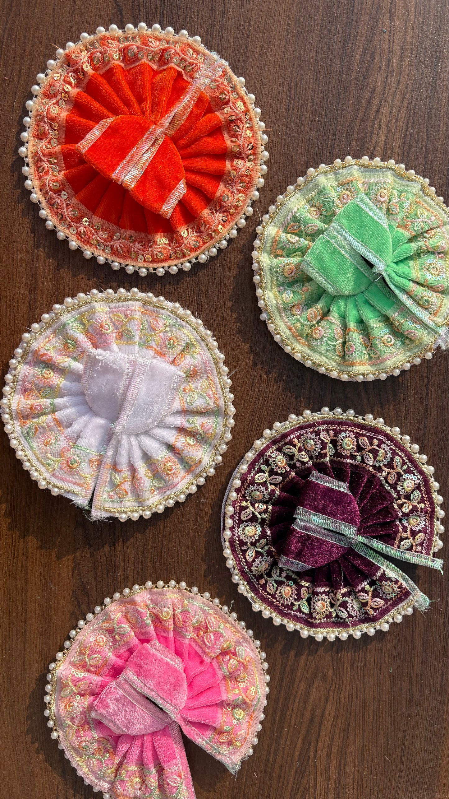 Premium Velvet Poshak for Ladoogopal Size-2