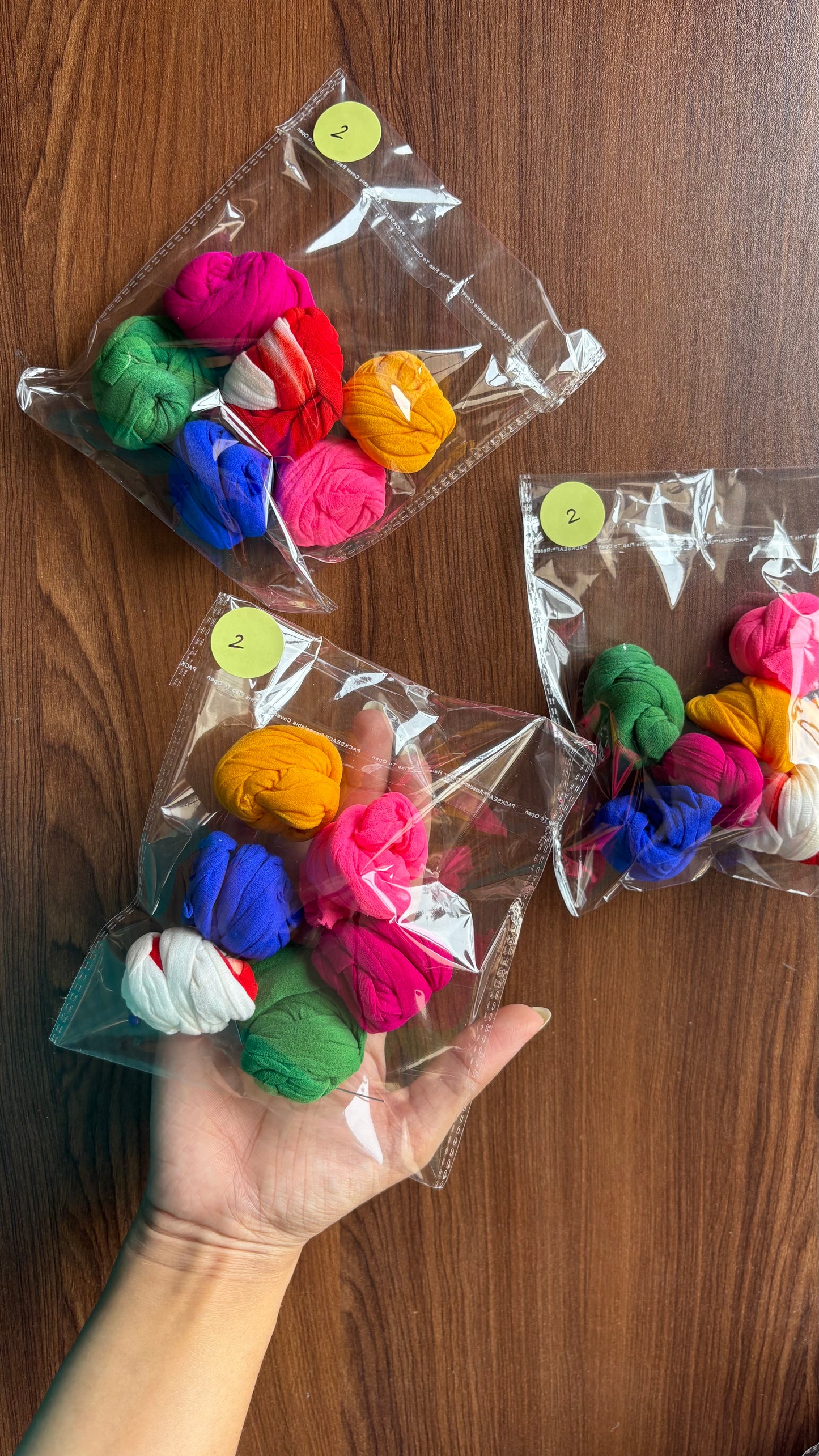 6pc Stockings for Pagdi (With Pins) Design 2