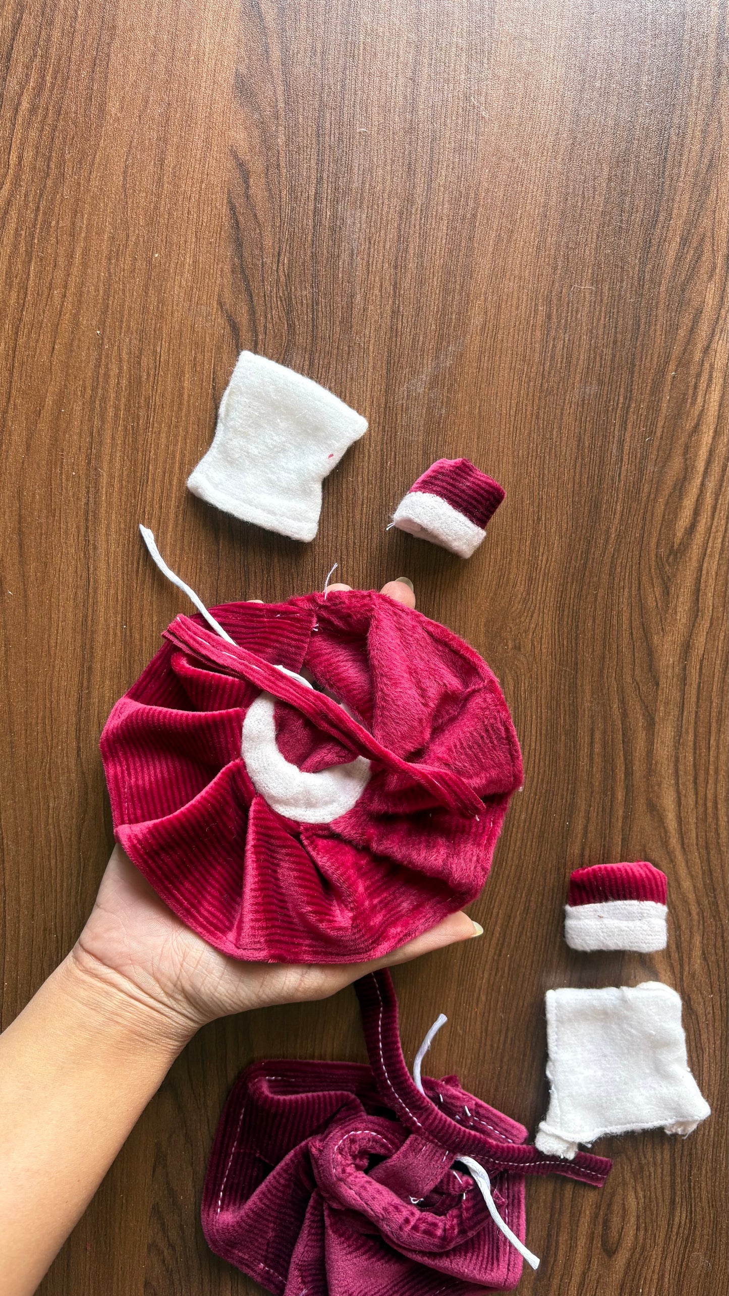 Warm Frock Seude Size 2 (Super Soft )