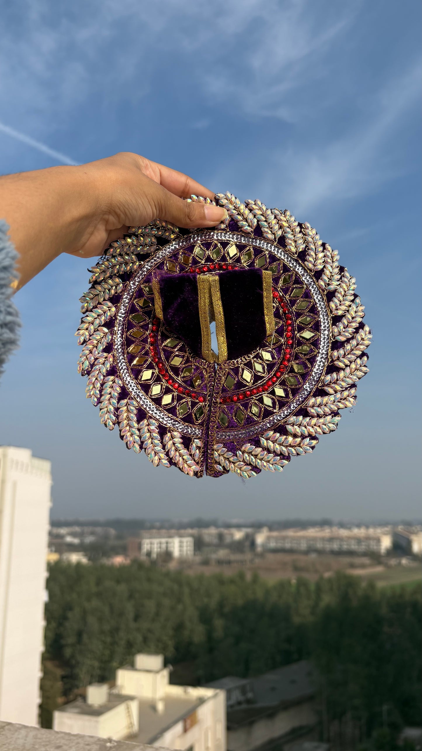 Jagmag Frock for Laddu Gopal Size 2