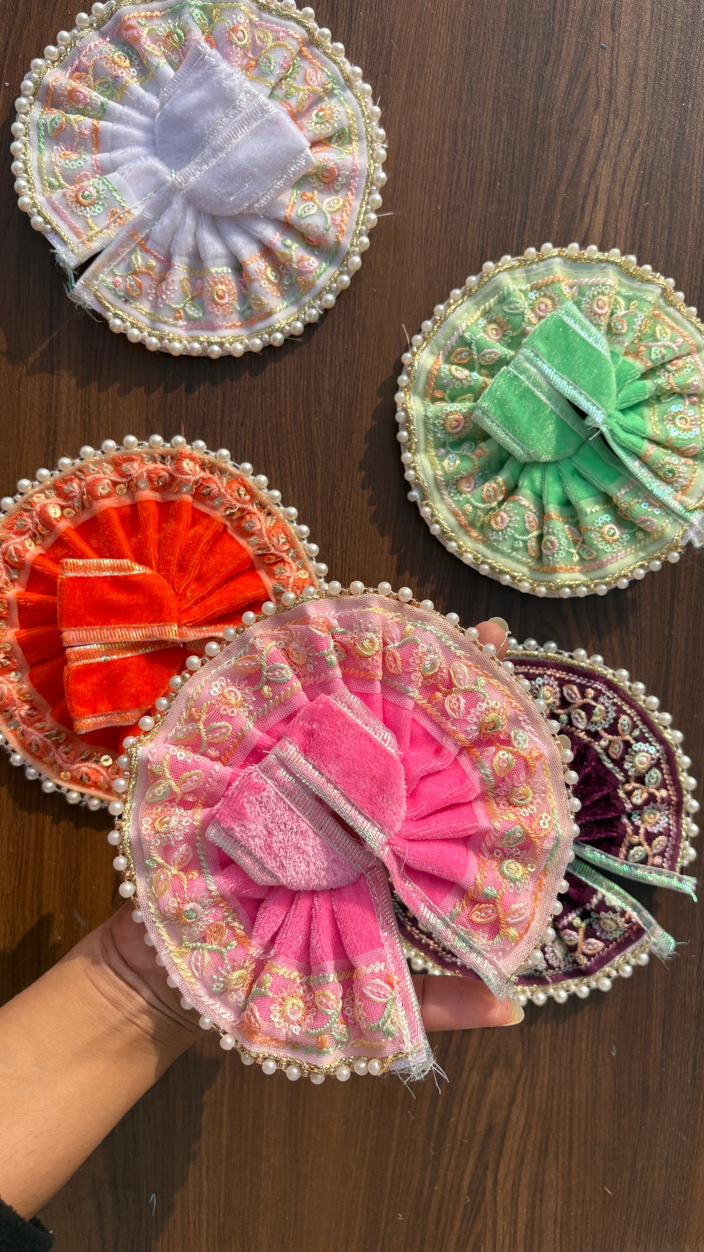 Premium Velvet Poshak for Ladoogopal Size-2