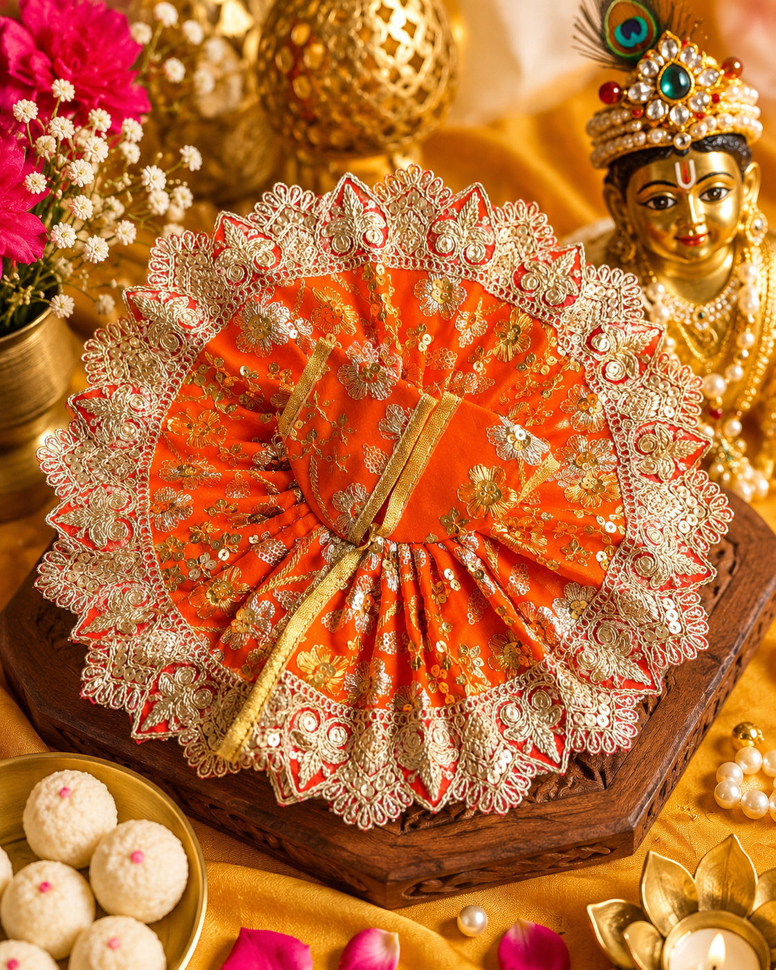 Gokul Shahi Poshak for Laddu Gopal 🏰