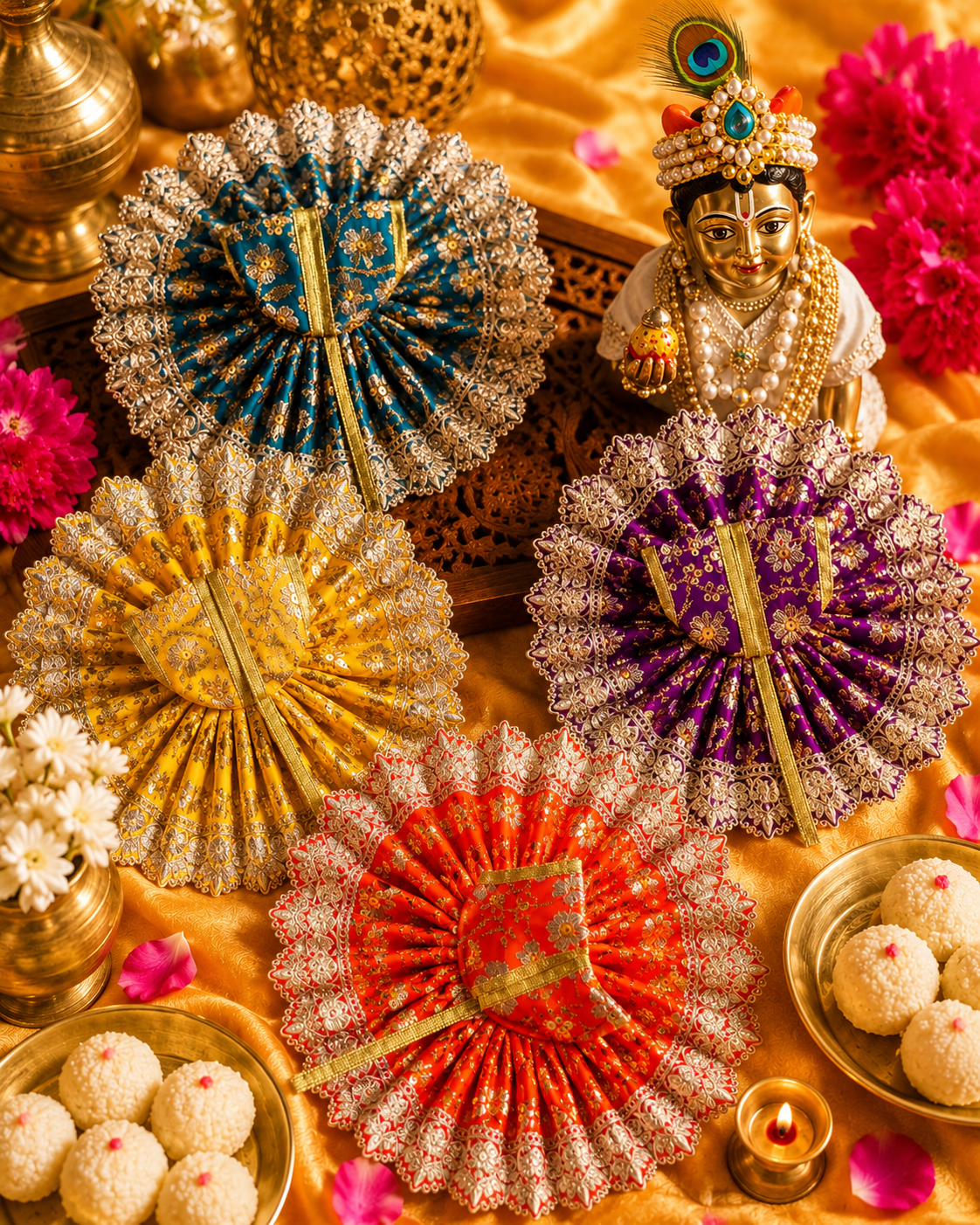 Gokul Shahi Poshak for Laddu Gopal 🏰