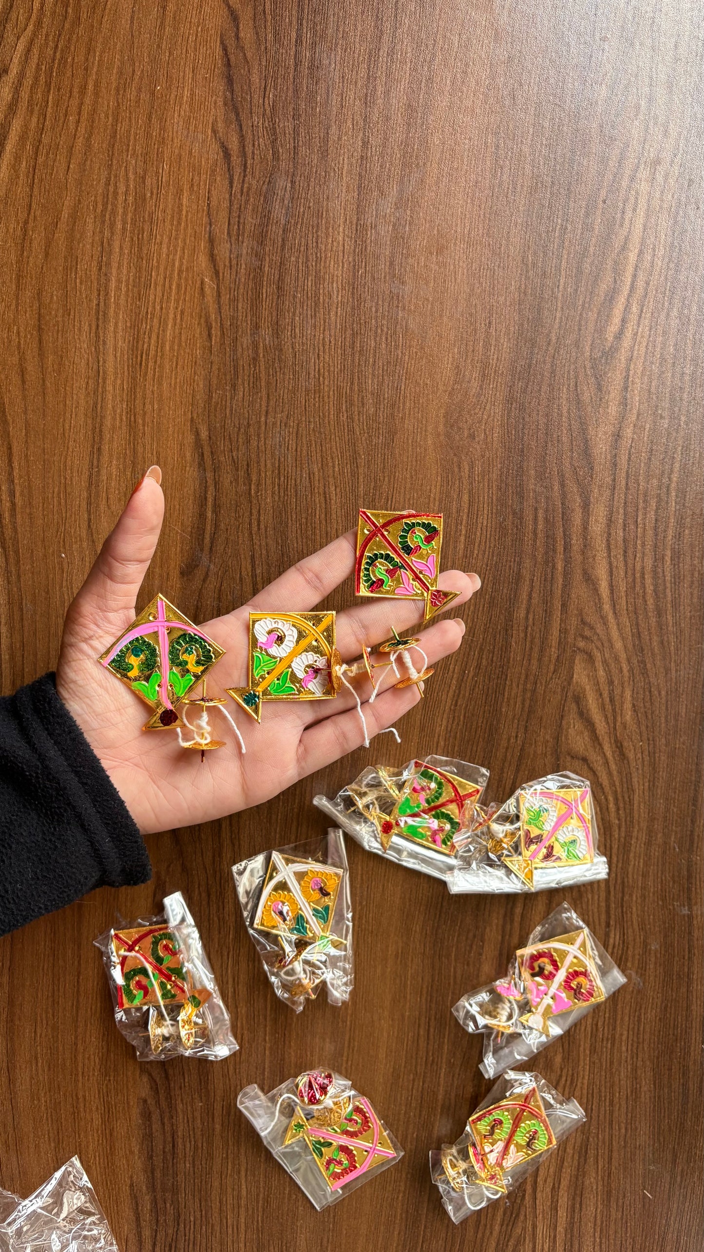 Metal Kite & charkhi for Ladoogopal