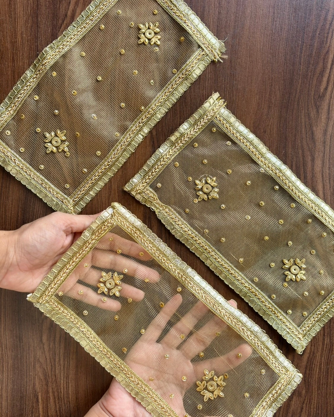 Golden Net Chunni (Radha Rani)